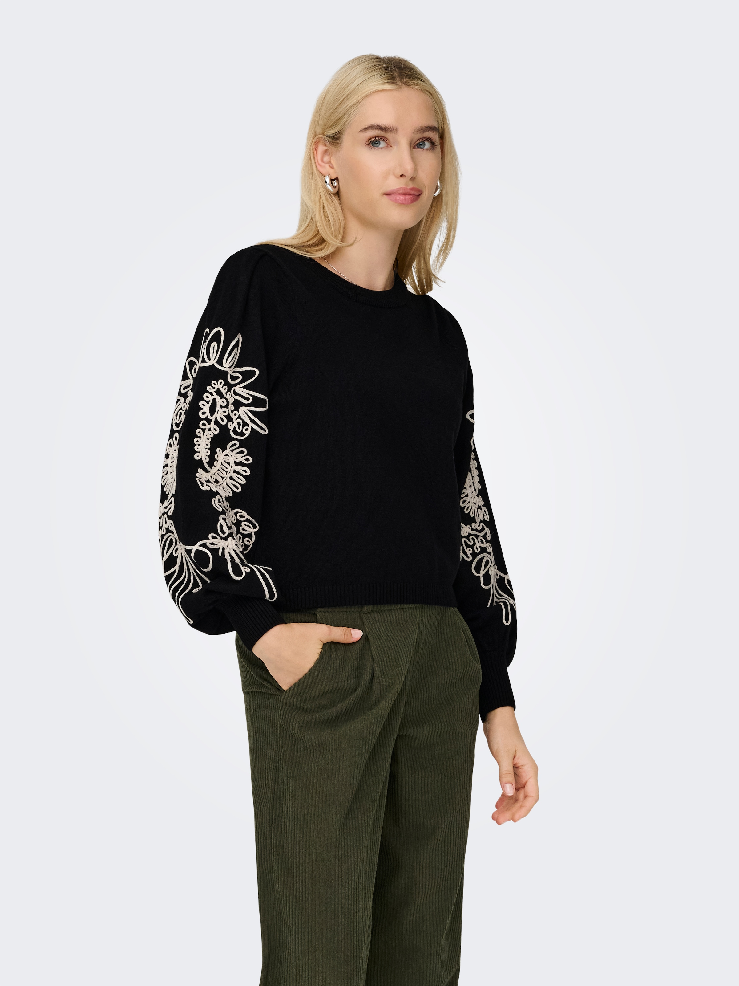 ONLY Strickpullover »ONLMAGNOLIA LS DETAIL PULLOVER KNT NOOS«