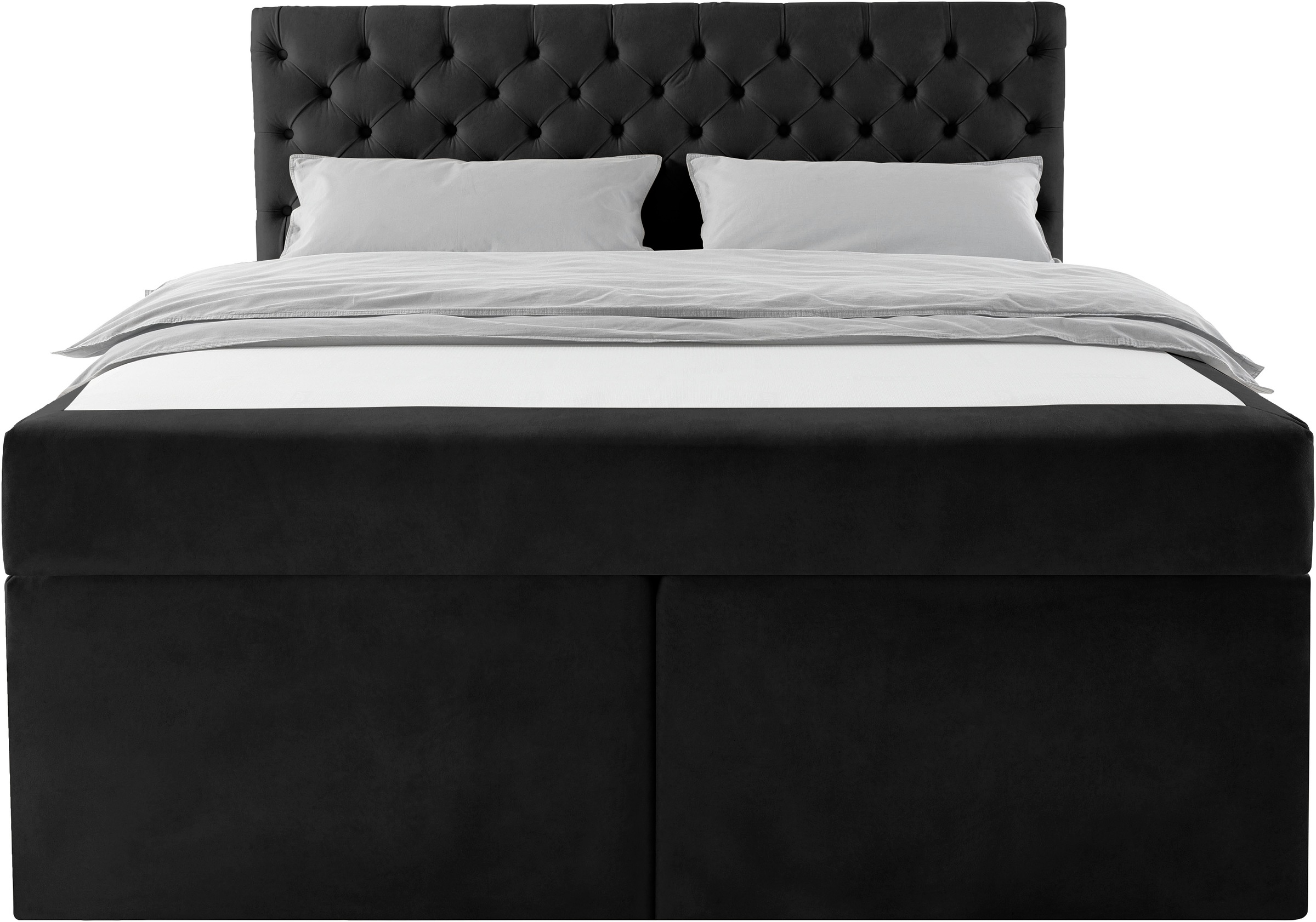 Home affaire Polsterbett »Boxbett Alvi mit Schubladen, Taschen-Federkernmatratze«, wahlweise Härtegrad der Matratze H2/H3/H4