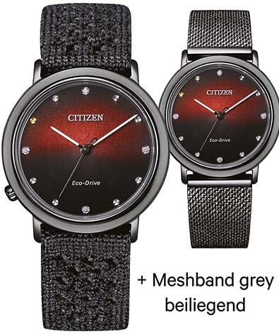 Citizen Quarzuhr »EM1007-47E«, (Set, 2 tlg., mit Wechselband) kaufen