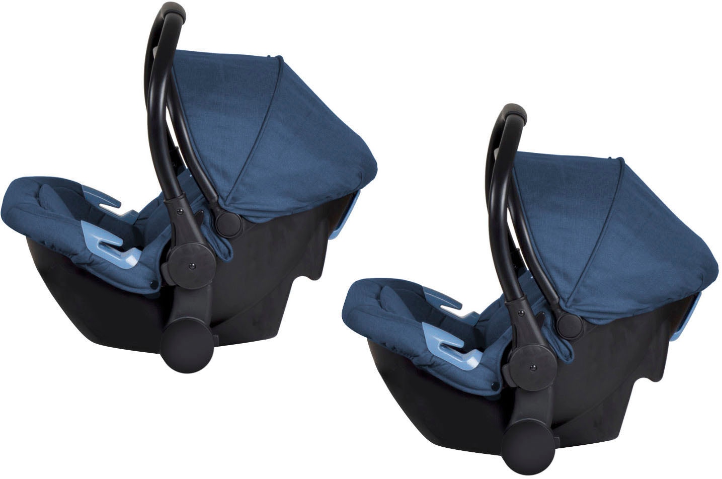 BabyGo Babyschale (bis kg), 2 für Klasse 13 blau«, inkl. »Twinner, OTTO bei Twinner Kinderwagen 0+ Adapter