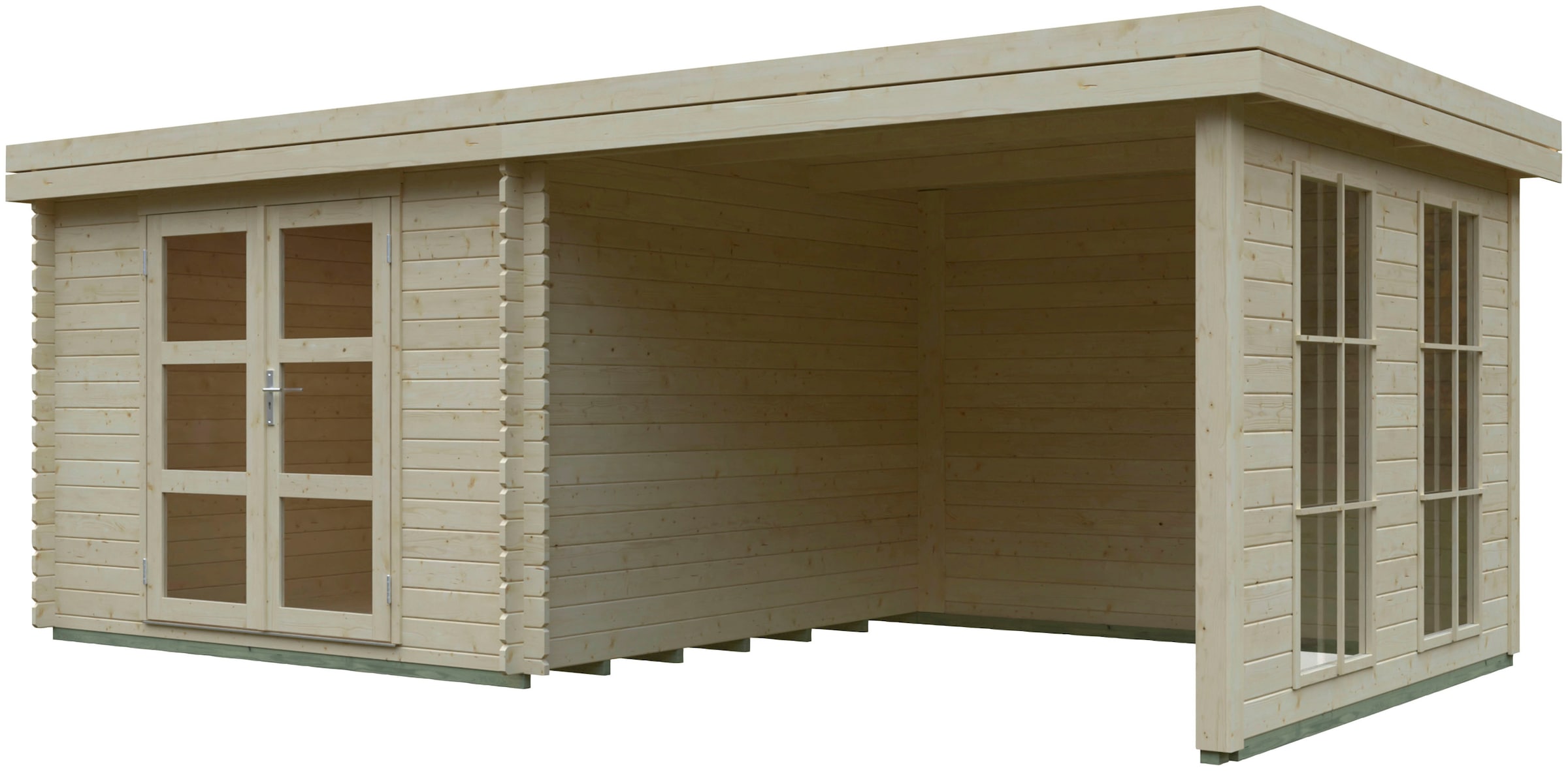 Kiehn-Holz Gartenhaus »Acrux 1«, (Set)