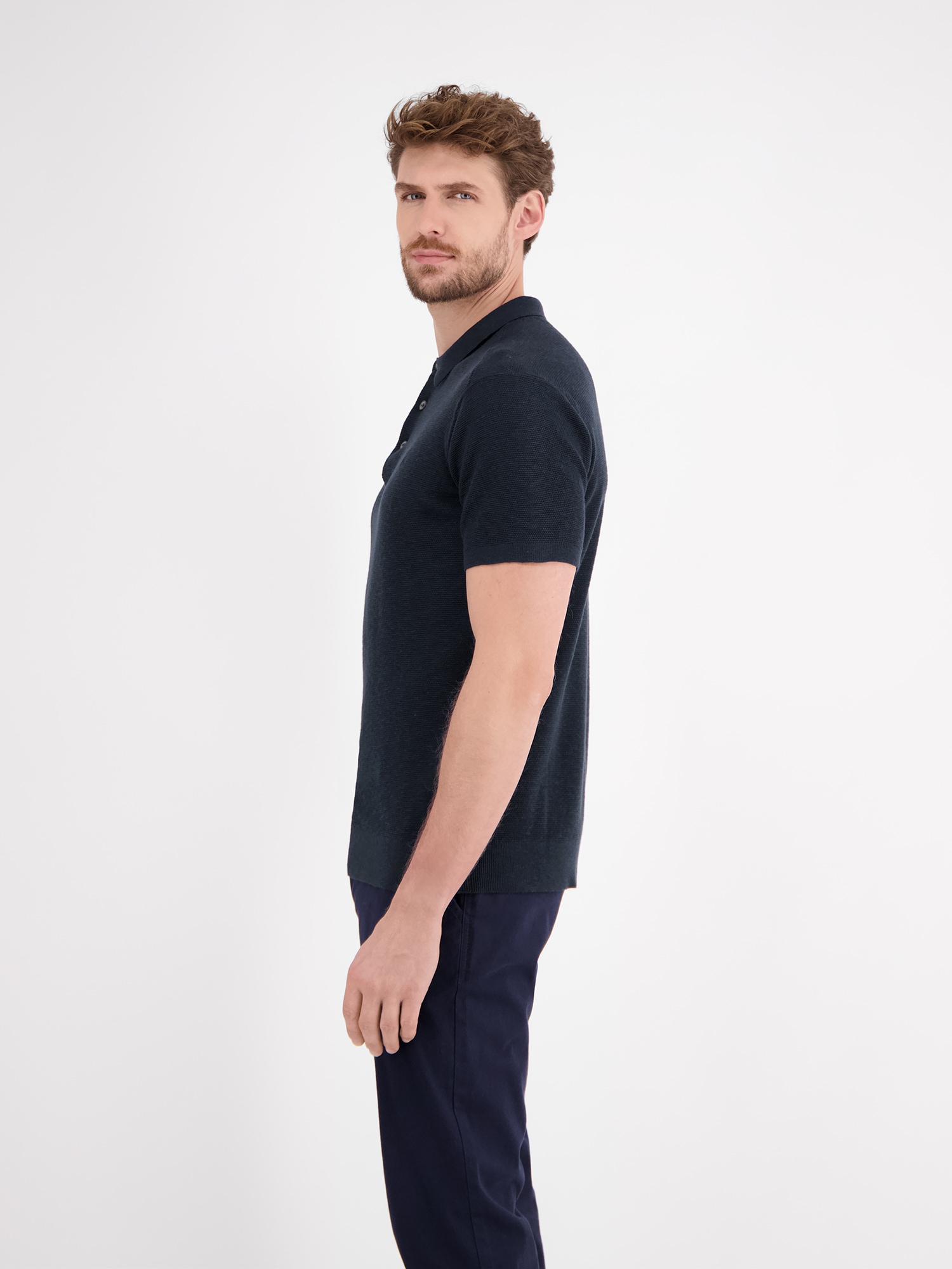 LERROS Poloshirt »Leichtes Sommer-Strick-Polo«