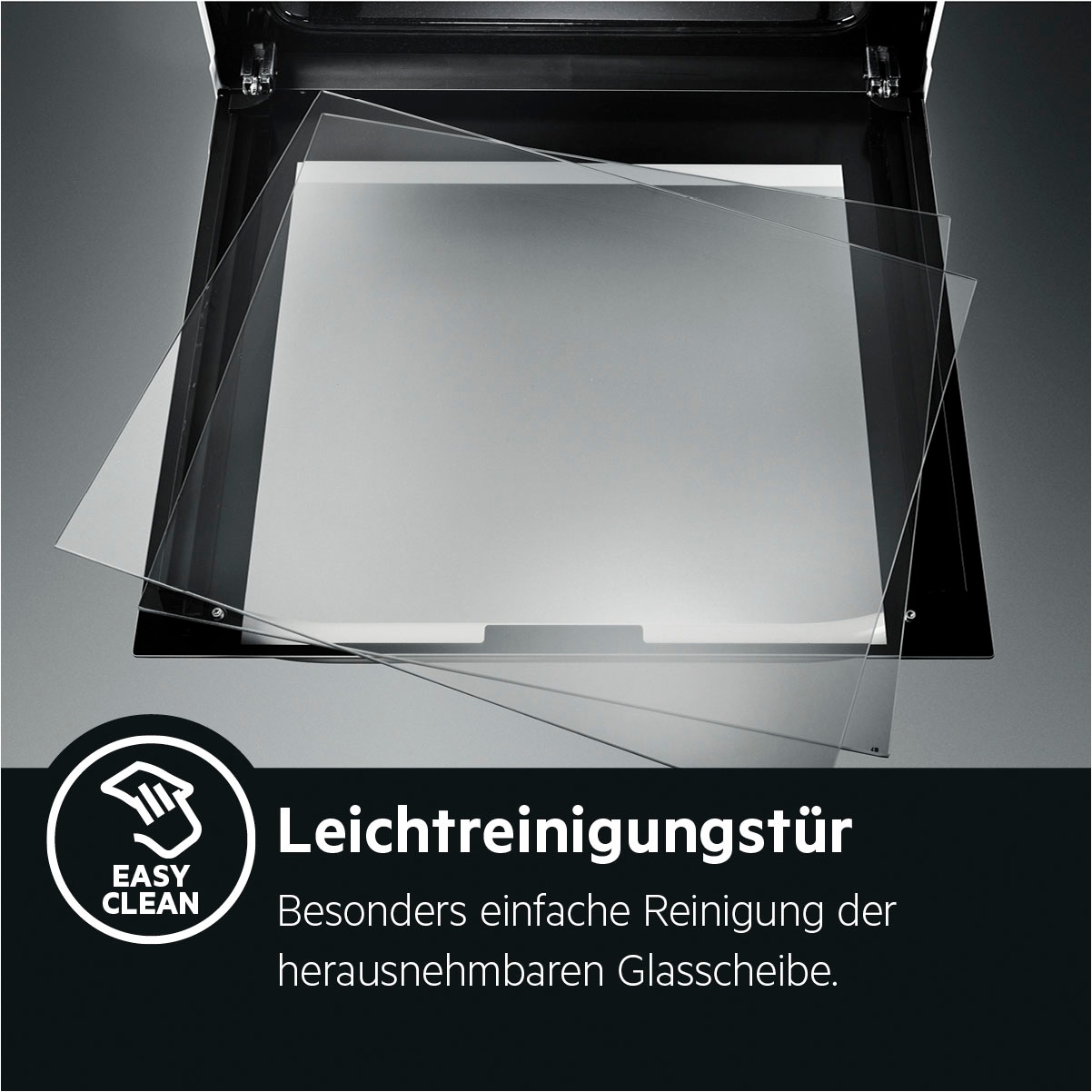 AEG Elektro-Standherd »CCB544COBW«, mit FlexiRunners™ – Teilauszug (2 Paar), Heißluftsystem, Bräter- und Mehrkreiskochzone, 50 cm