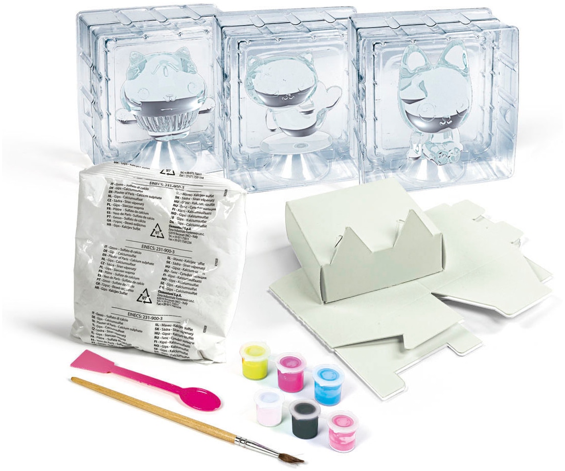 Clementoni® Kreativset »Gabby's Dollhouse, Kreativ-Set lustige Figuren«, Made in Europe