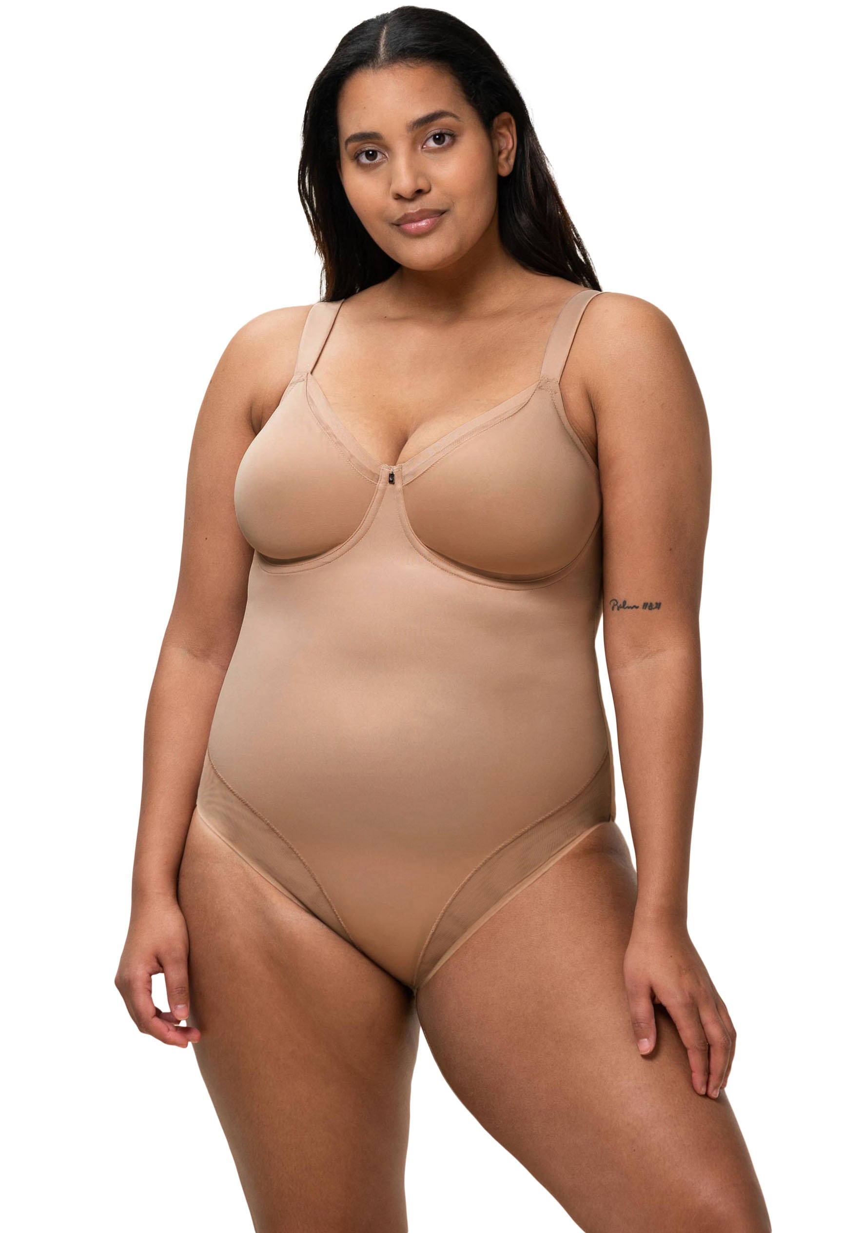 Triumph Shaping-Body »True Shape Sensation BSW«, Cup B-E mit Bügeln, Shapewear, Details aus zarter Tüll-Spitze