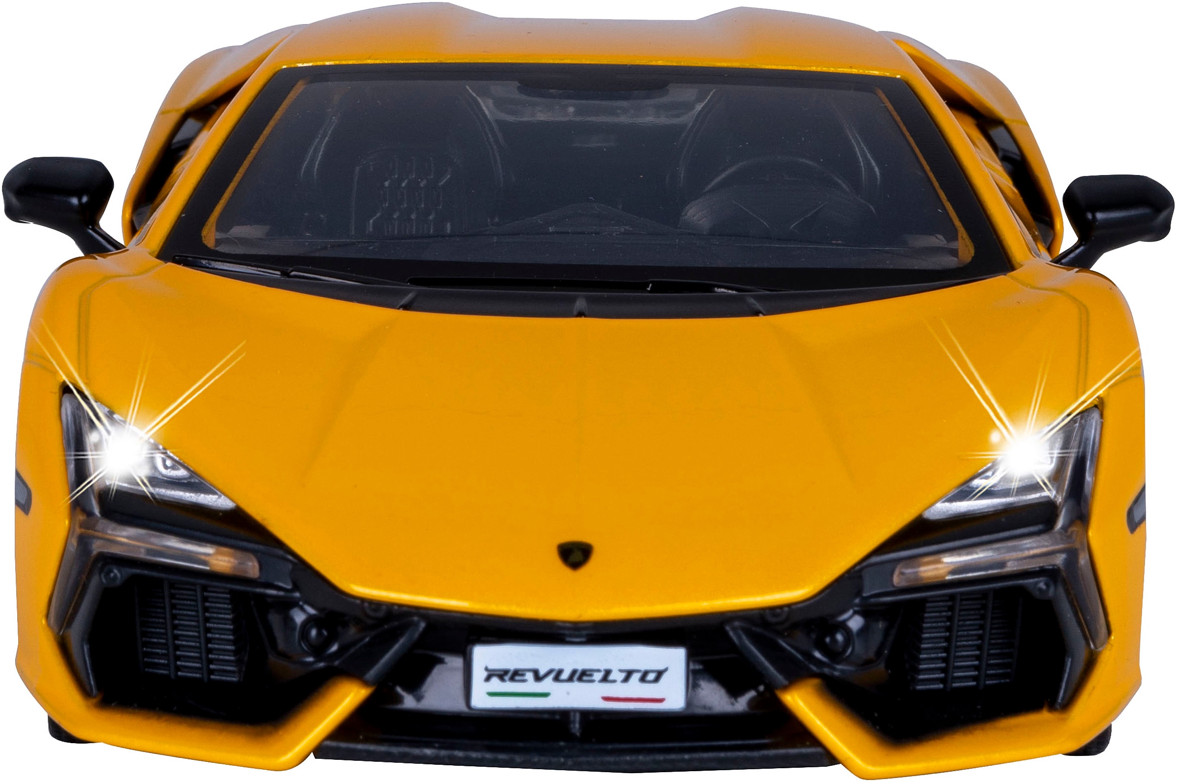 Jamara Spielzeug-Auto »Diecast, Lamborghini Revuelto gelb inkluisve Batterien« LED Licht; Maßstab 1:24