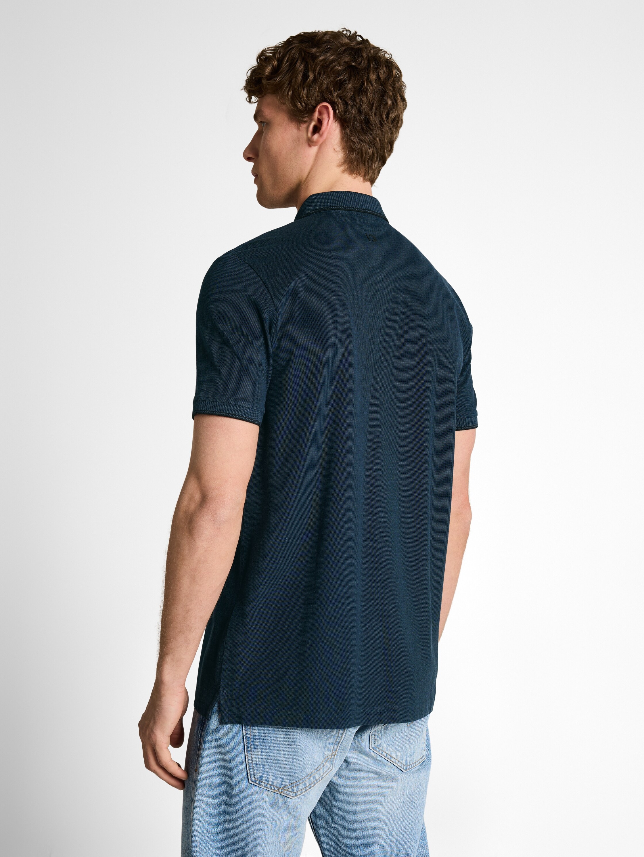 TOM TAILOR Denim Poloshirt mit Polo Kragen