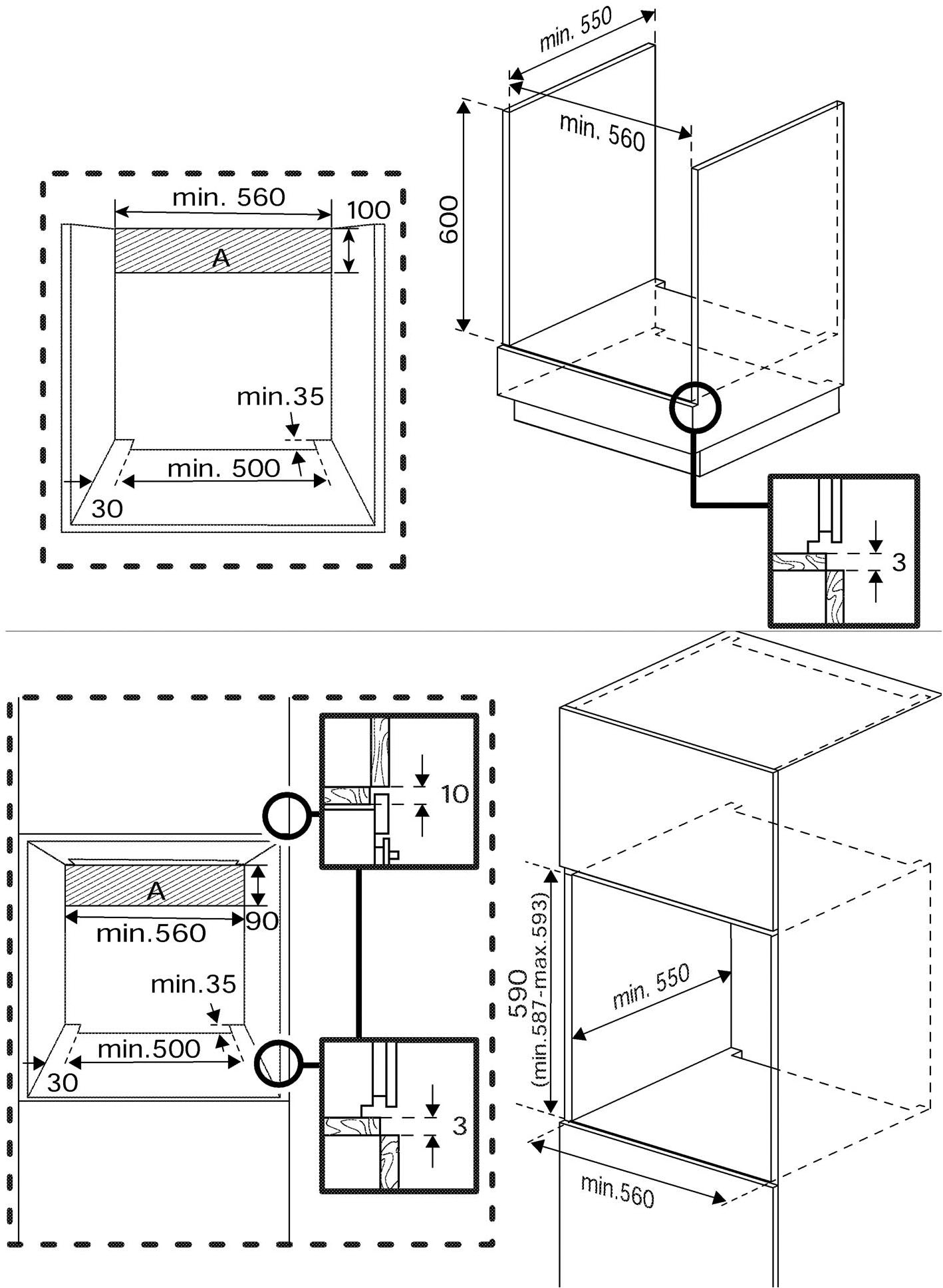 Privileg Backofen-Set »PBB52HR0K«, Hydrolyse