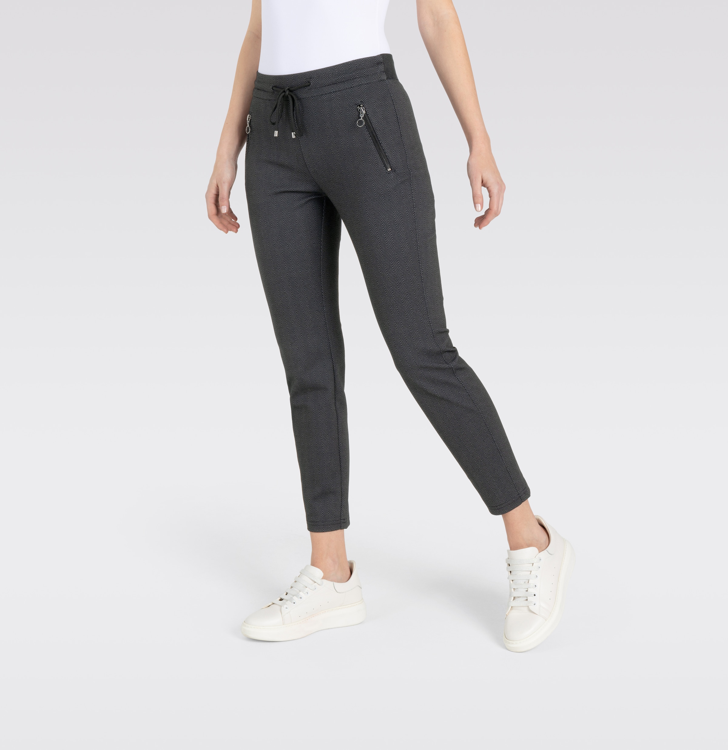 MAC Jerseyhose »easy smart«, mit dezenten Reißerschluss-Taschen