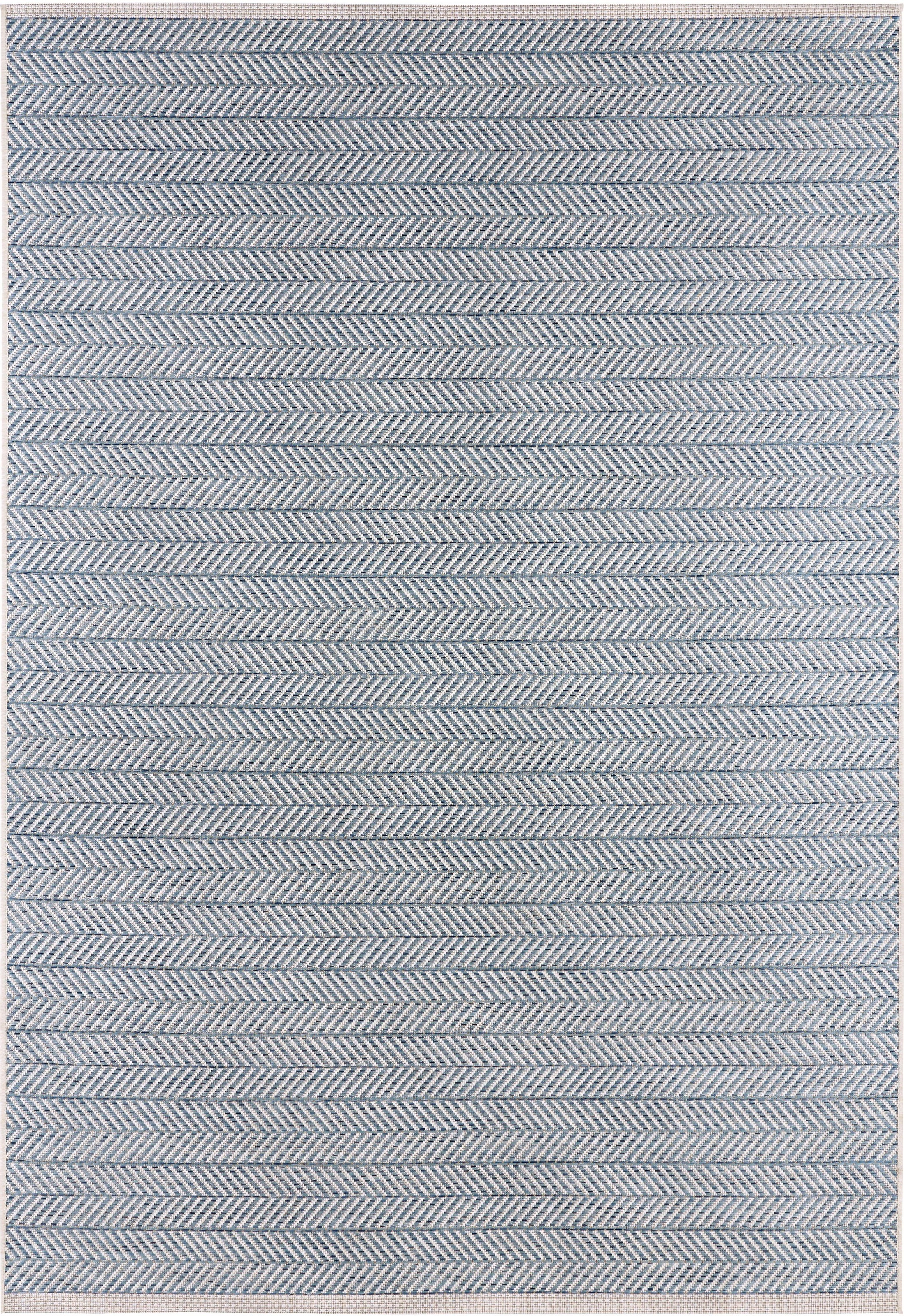 NORTHRUGS Teppich »Caribbean«, rechteckig, 4 mm Höhe, In-und Outdoor geeignet, Strapazierfähig und pflegeleicht, Flachgewebe