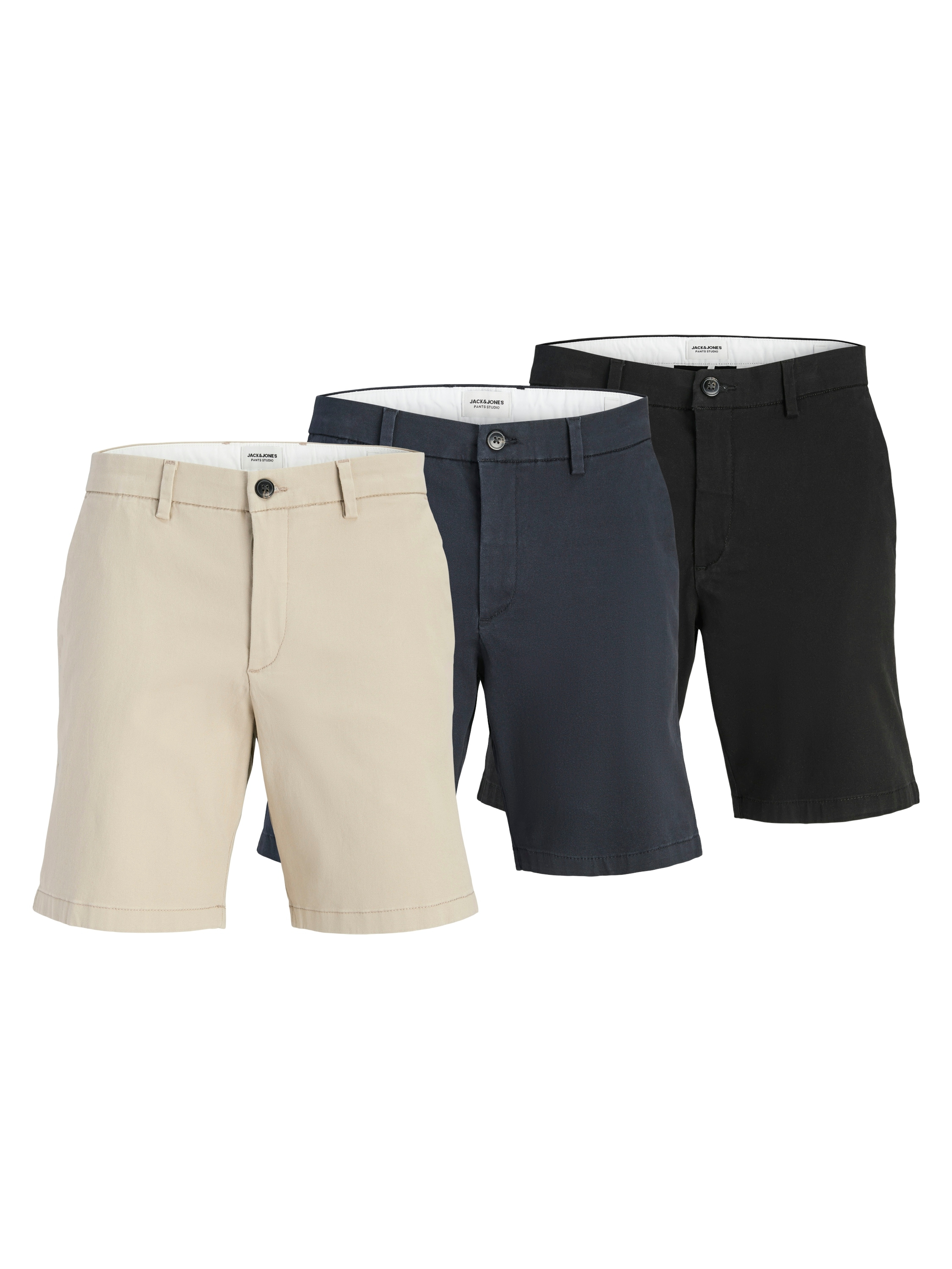 Jack & Jones Chinohose »JPSTMARCO DYLAN CHINO SHORTS SRT MP 2PK«