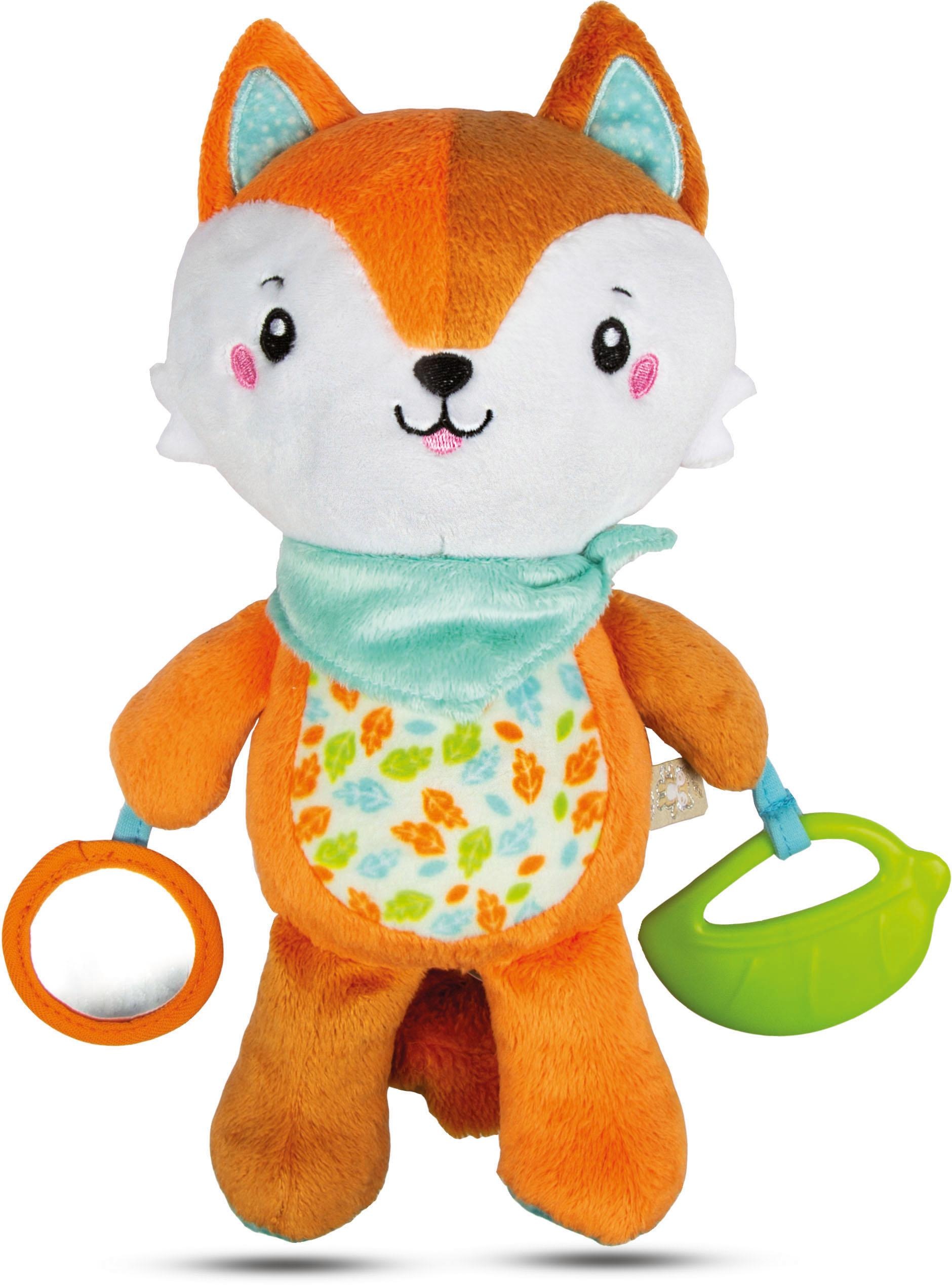 Clementoni® Kuscheltier »Baby Clementoni - First Months - Mimik-Plüsch Fuchs«