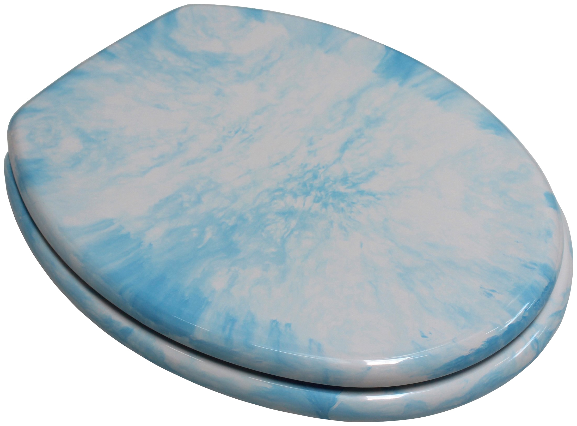 ADOB WC-Sitz »Marmor« extrem stabil mit Edelstahlscharnieren