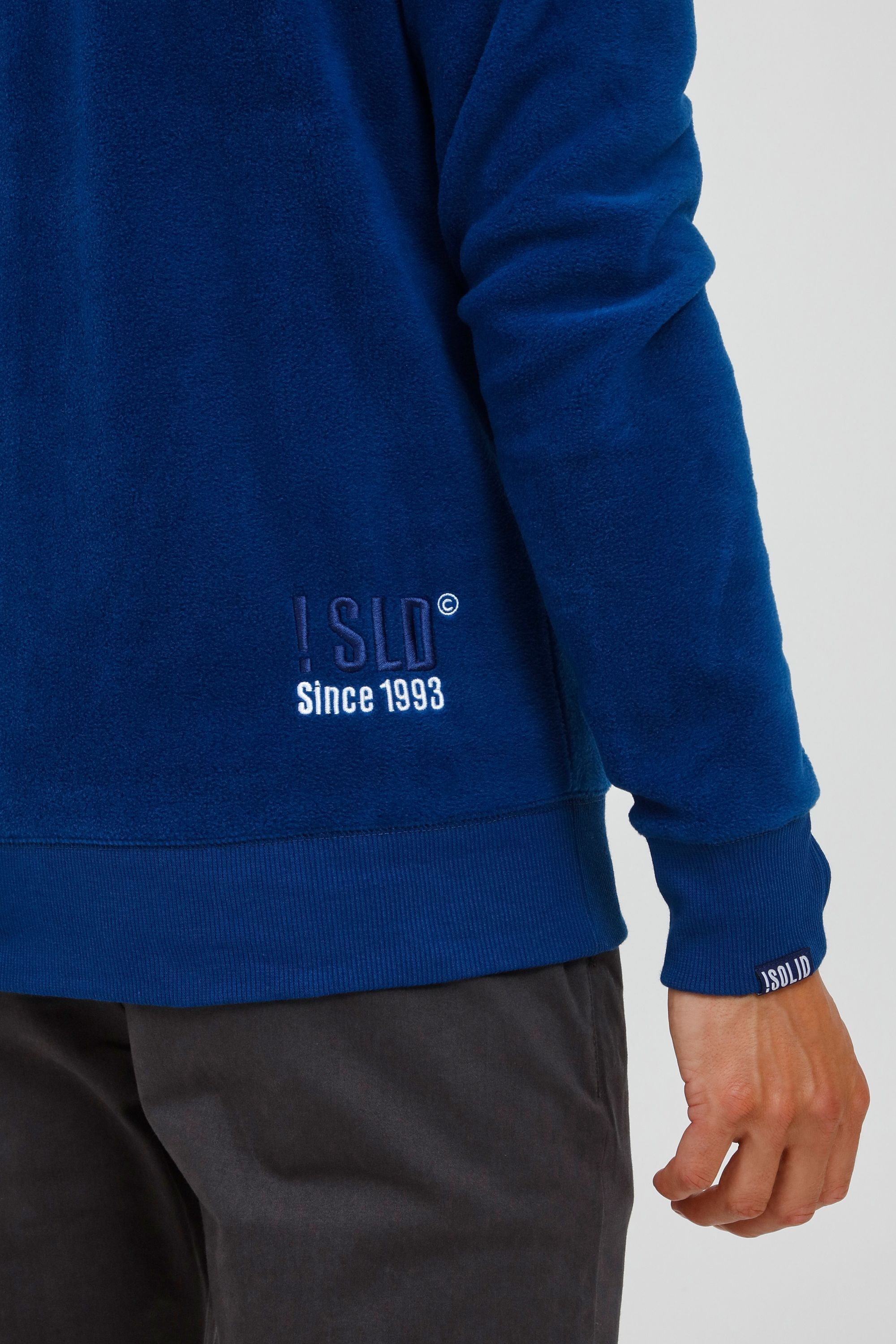 !Solid Fleecejacke »Fleecejacke SDLo«, mit Kapuze