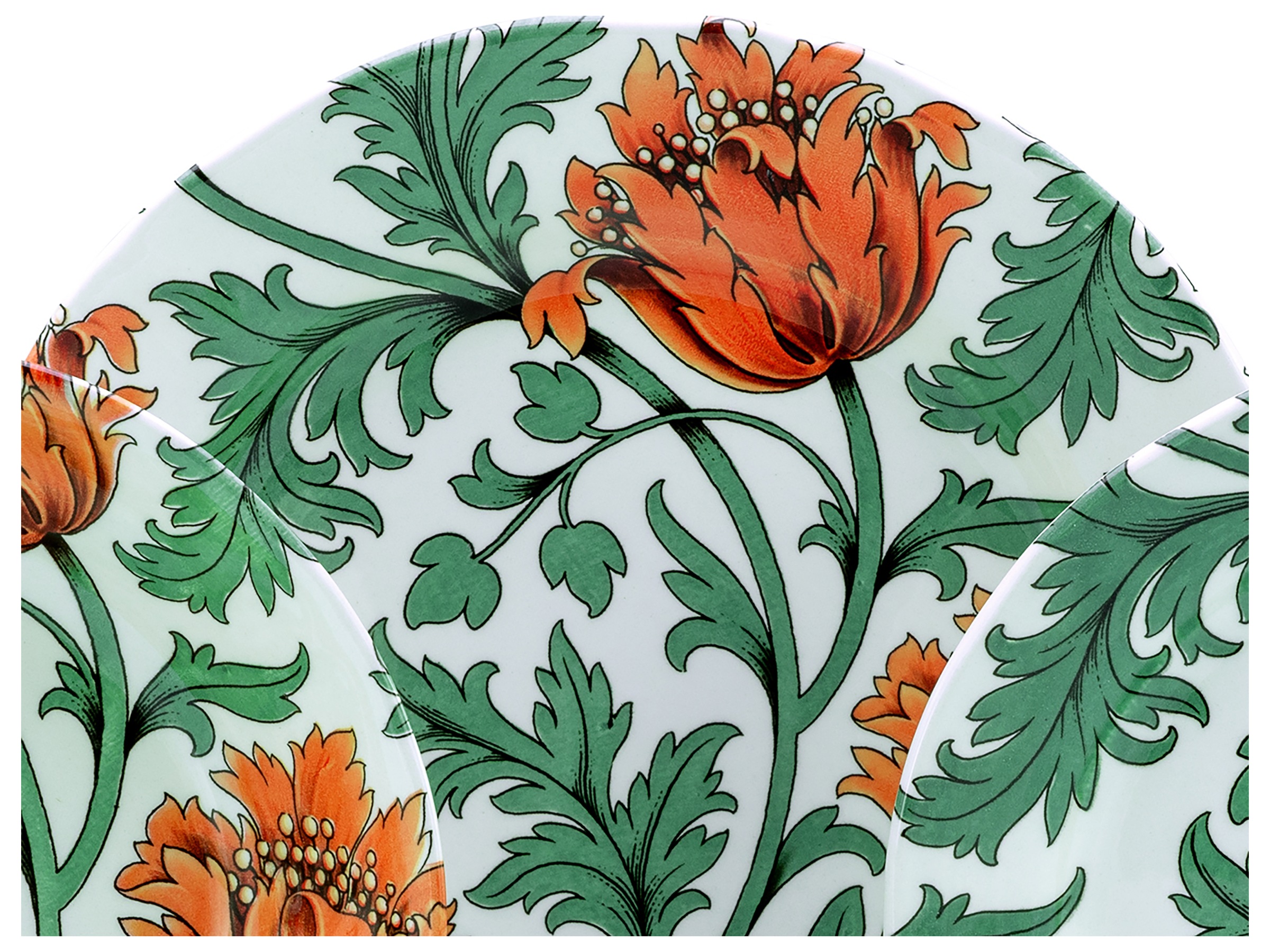 CreaTable Teller-Set »Florentina, Teller Set 12-tlg« Blumendekor