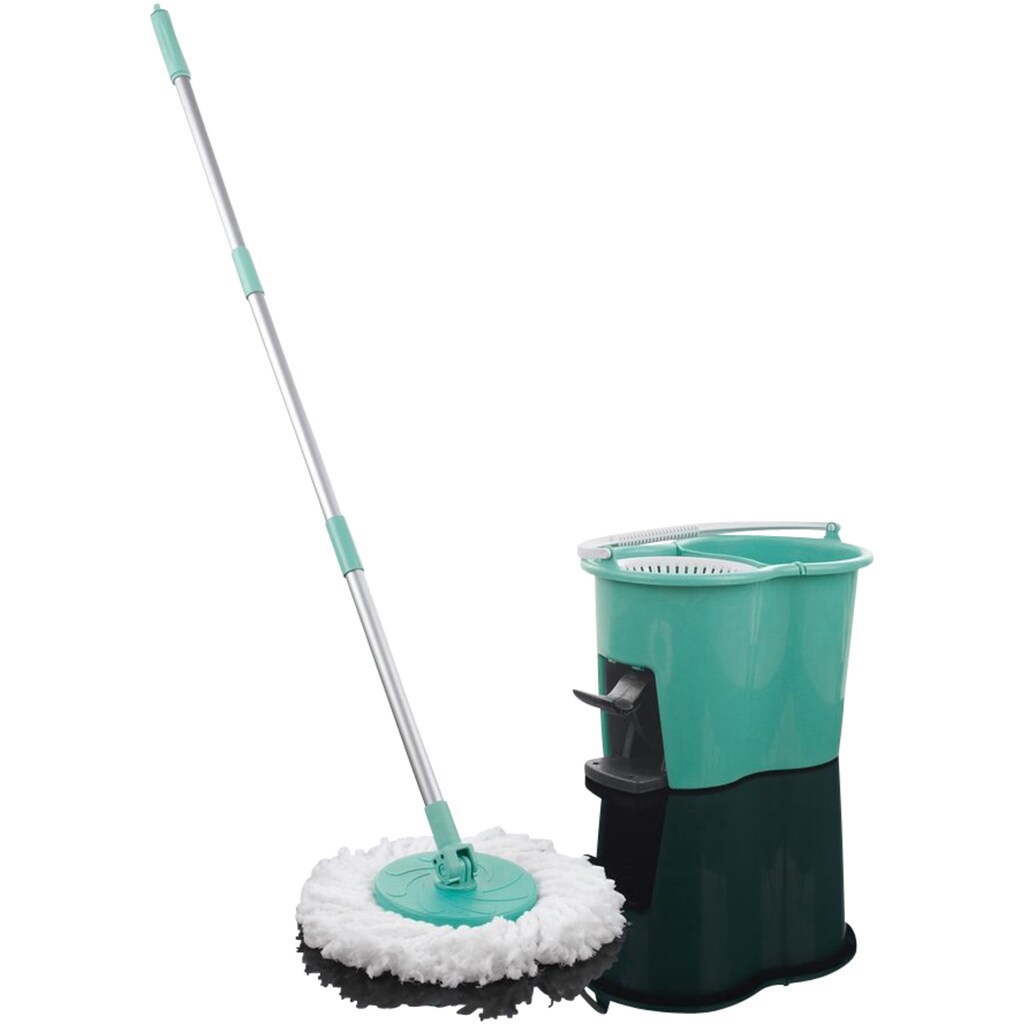 CLEANmaxx Bodenwischer-Set »Basis-Set & Ersatz-Moppaufsatz«, (Set)