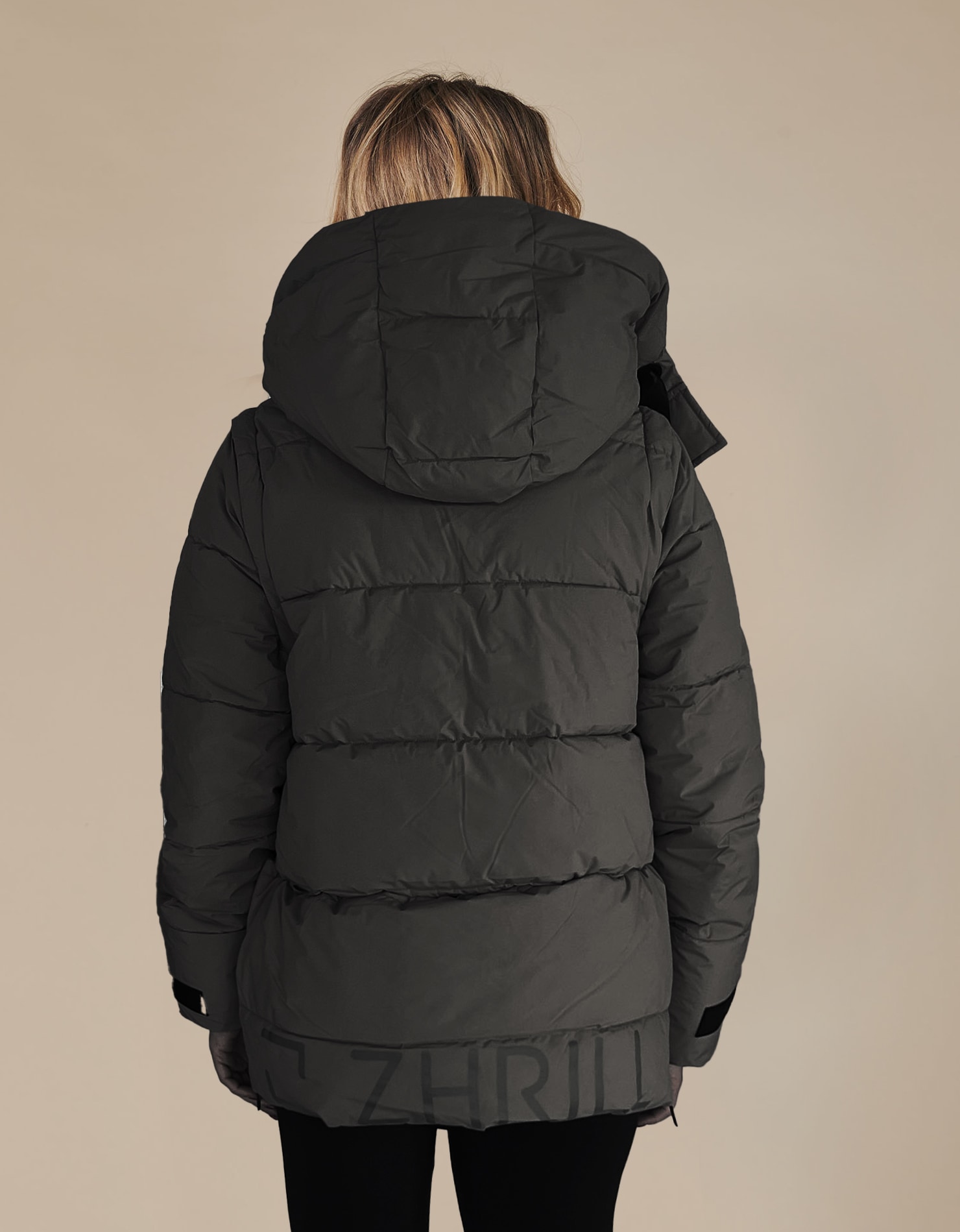 Zhrill Steppjacke »ISI MAX MEDIUM«, mit Kapuze, mit Kapuze