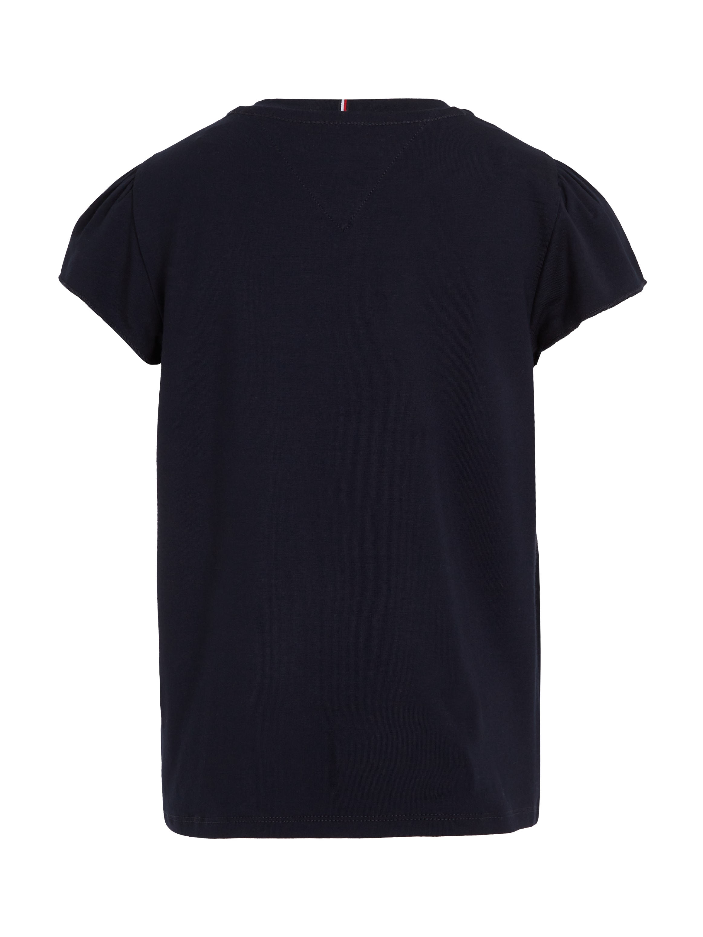 Tommy Hilfiger T-Shirt »FLOWER PUFF PRINT REG TEE SS«, Kinder bis 16 Jahre mit Markenprint