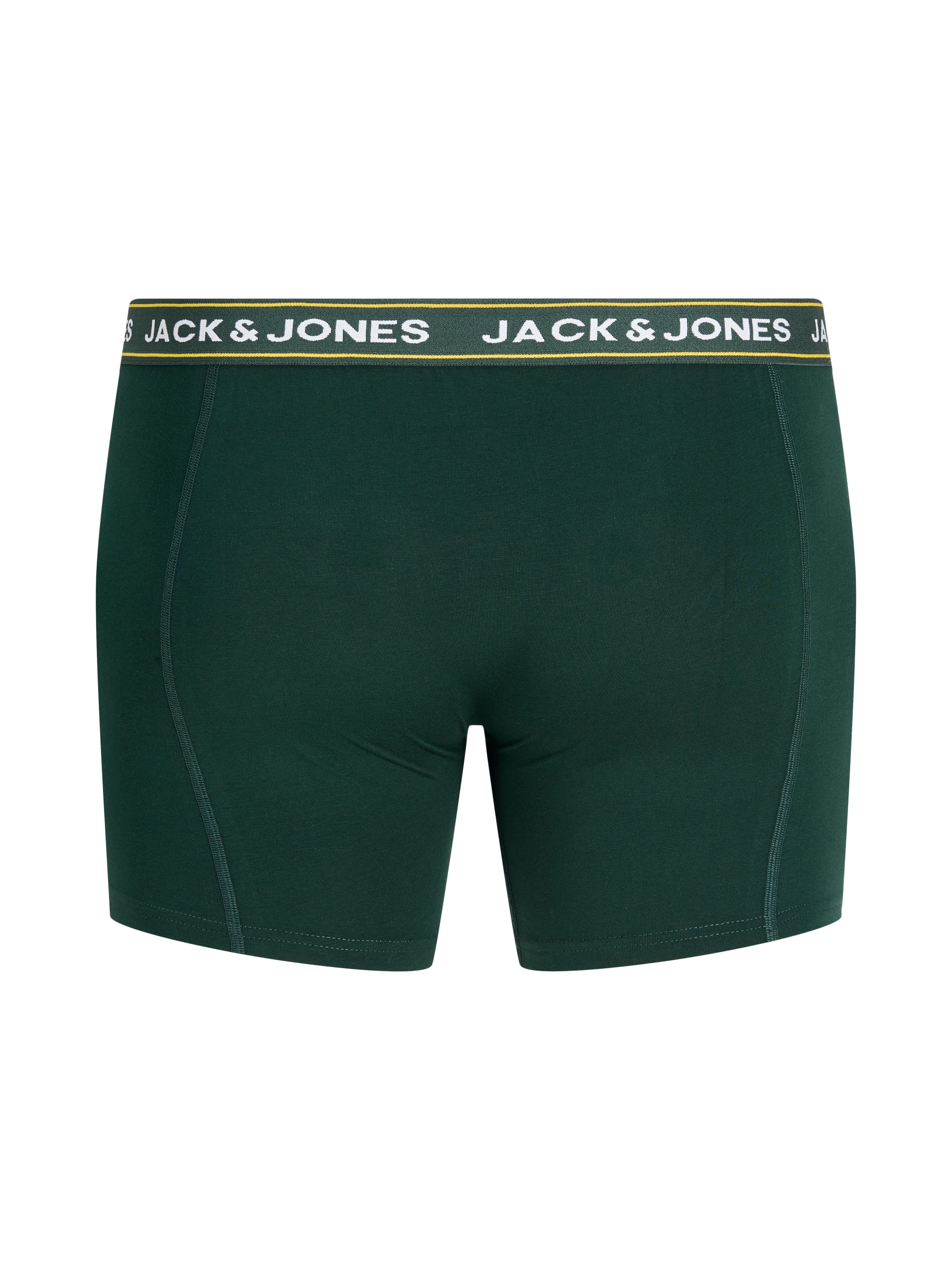 Jack & Jones PlusSize Trunk »JACMAX SOLID TRUNKS 5 PACK BTW PLS« Packung, 5 Stk. Baumwollmischung, elastisches Bündchen