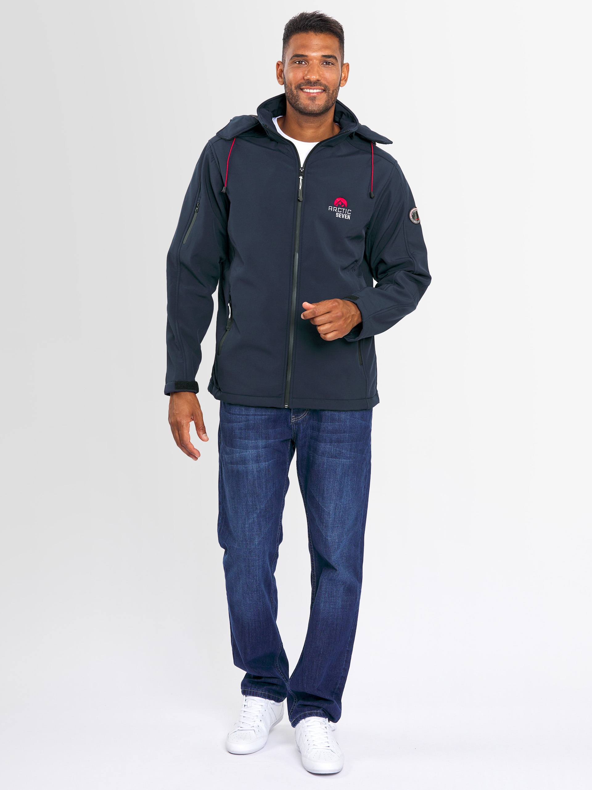 Arctic Seven Softshelljacke »Arctic Seven Herren Softshell Jacke AS087«