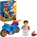 LEGO® Konstruktionsspielsteine »Raketen-Stuntbike (60298), LEGO® City Stuntz«, (14 St.), Made in Europe