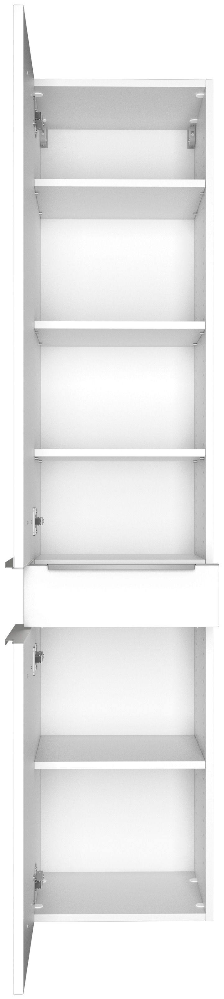 welltime Seitenschrank »Matera«, Breite 40 cm, hochwertige matte MDF-Fronten und Softclose-Funktion