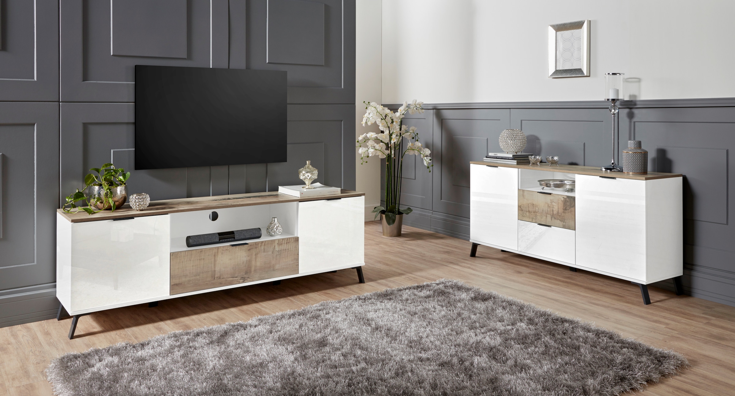 INOSIGN Lowboard »CASANOVATV-Board, TV-Schrank«, Breite ca. 180 cm