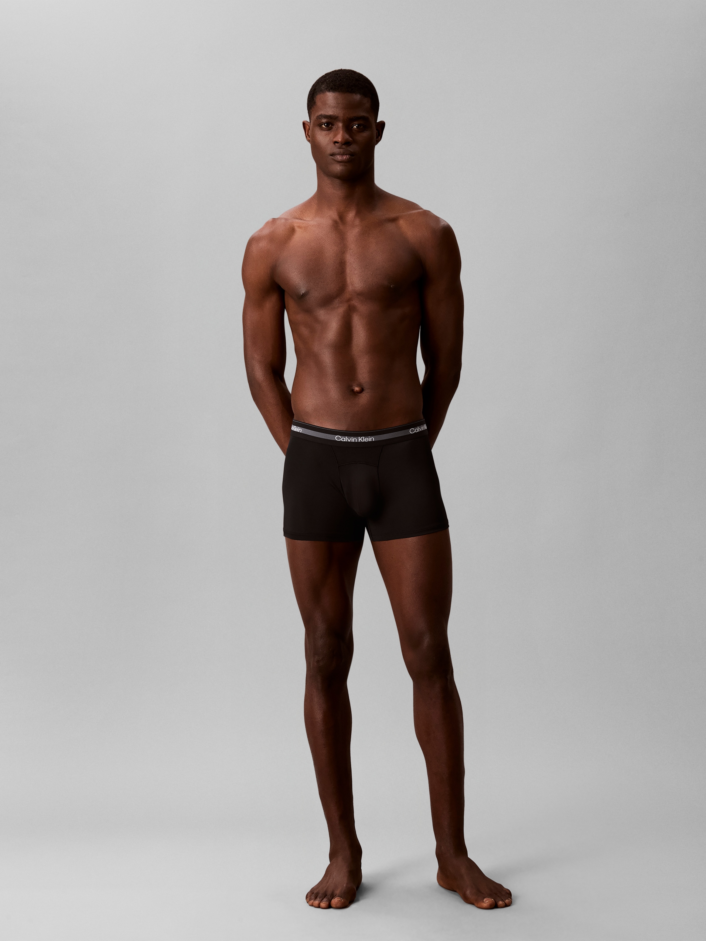 Calvin Klein Underwear Trunk Packung, 3er-Pack, 3 Stk. Körpernahe Passform mit elastischem Bund