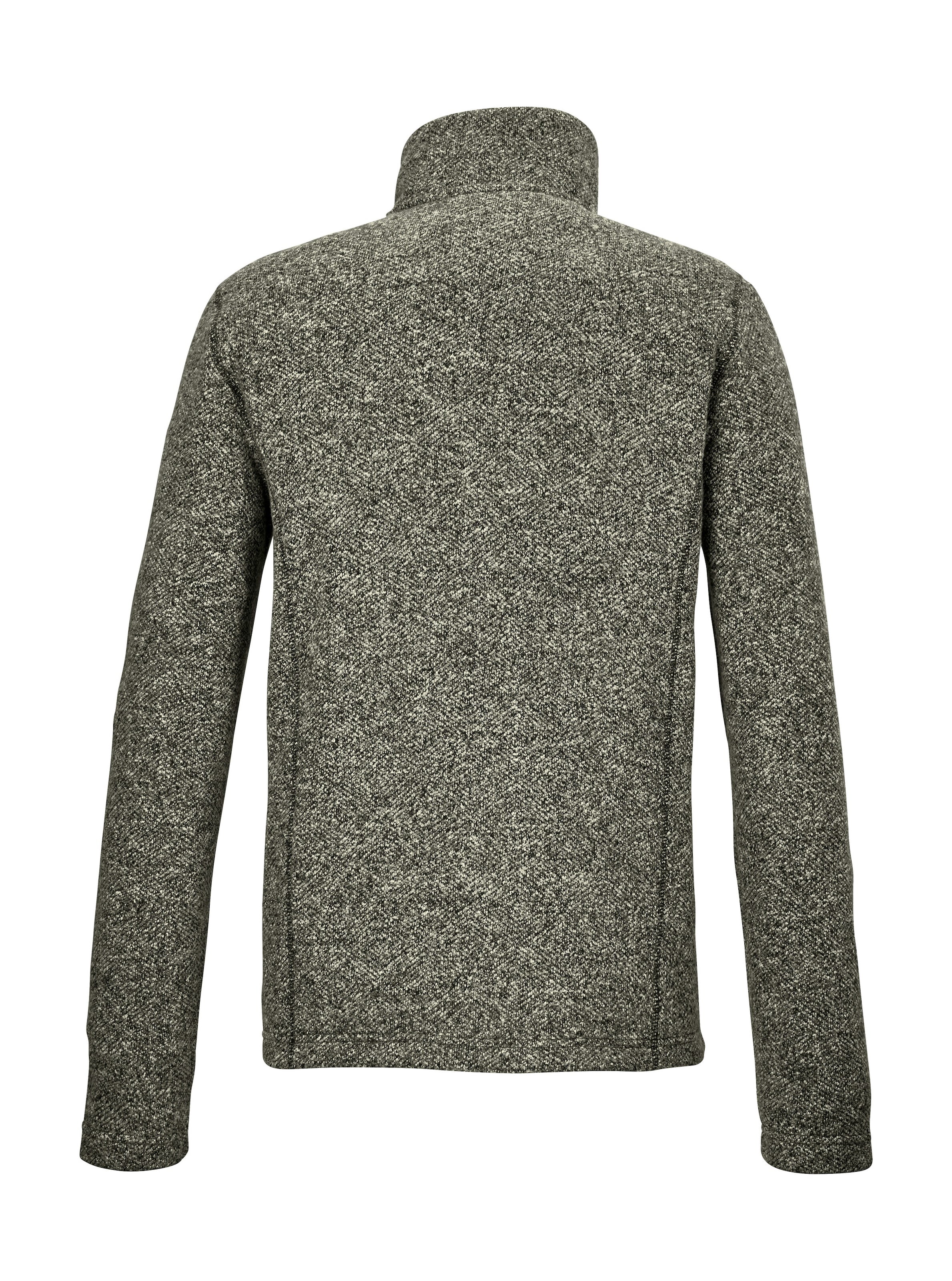 G.I.G.A. DX by killtec Fleecejacke »GW 55 MN KNTFLC JCKT«, Zeitlose Strickfleecejacke, recyceltes Material, Taschen mit Zipper