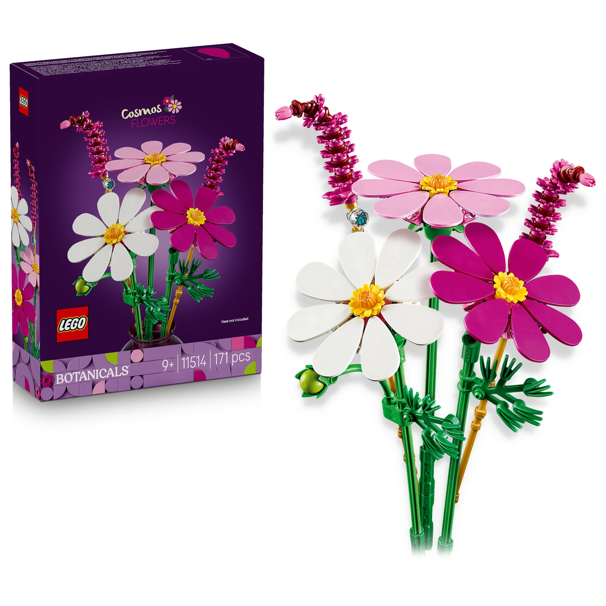 LEGO® Konstruktionsspielsteine »Kosmeen (11514), LEGO Botanicals« Made in Europe