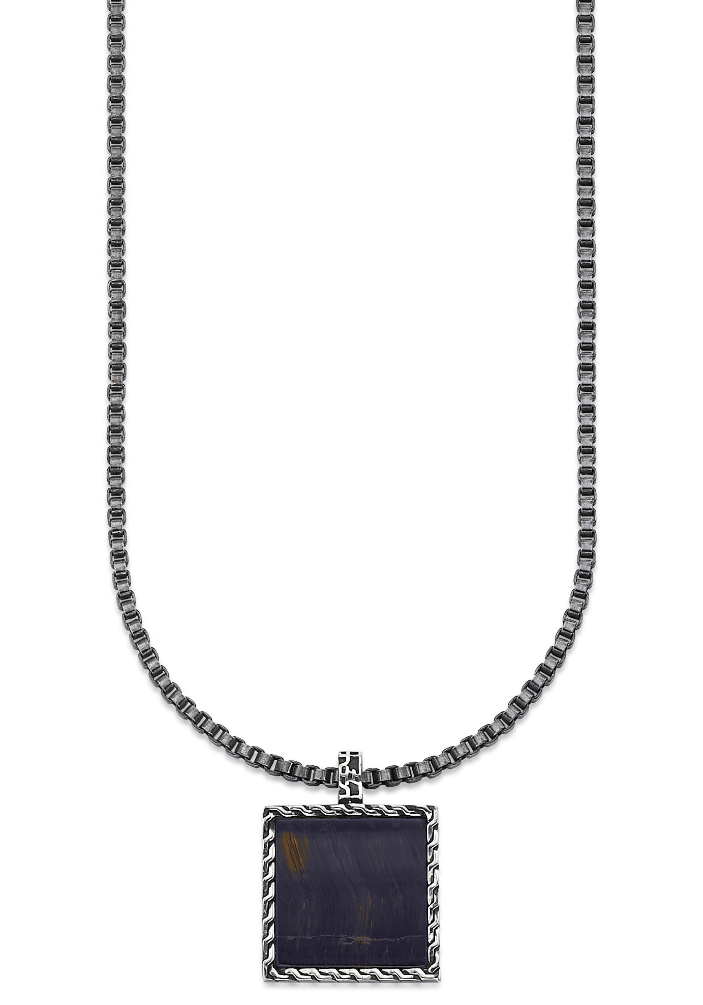 HECHTER PARIS Kette mit Anhänger »Schmuck Geschenk Silber 925 Halsschmuck Halskette Venezianer Stein«, mit Onyx oder Tigerauge
