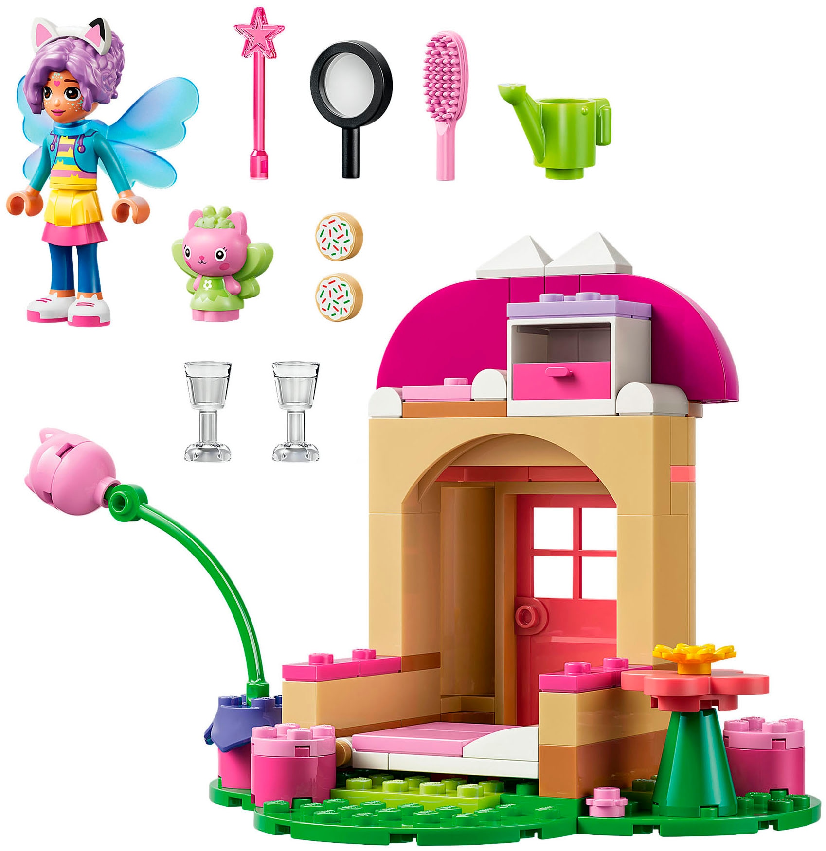 LEGO® Konstruktionsspielsteine »Kitty Fees Gartenhaus (11212), LEGO Gabby's Dollhouse« Made in Europe