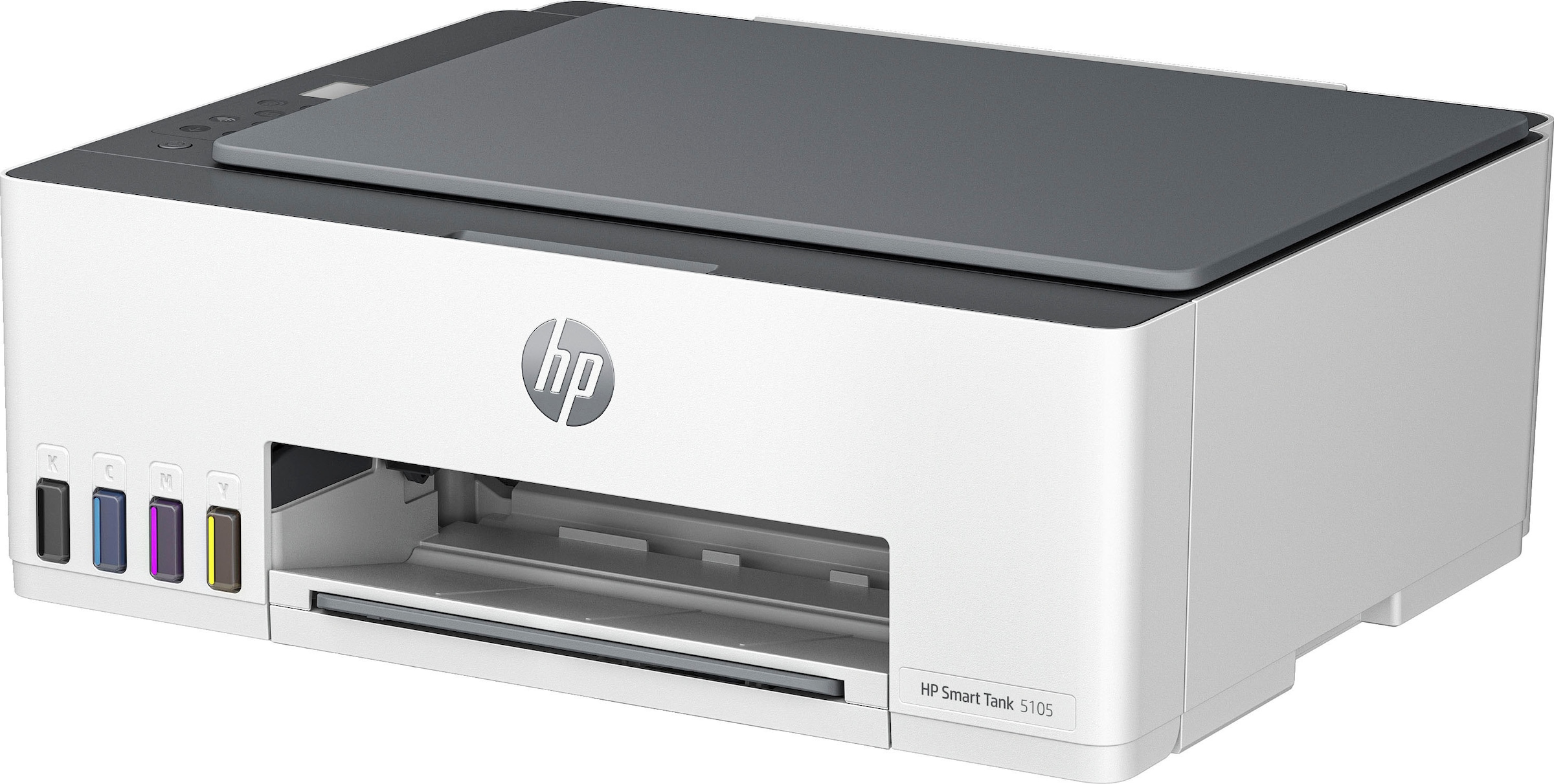 HP Multifunktionsdrucker »Smart Tank 5105 All-in-One-Drucker«, kompromisslose Qualität und bis zu 3 Jahre Tinte im Lieferumfang