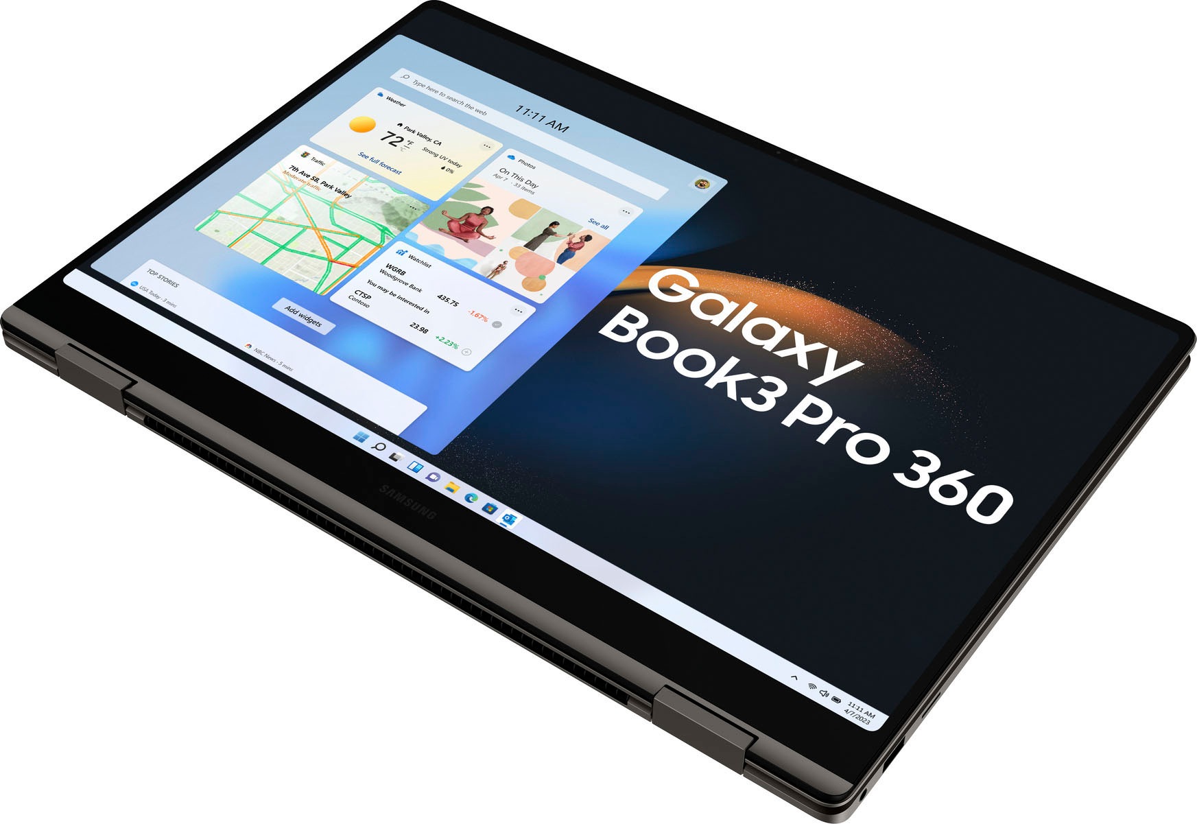 Samsung Notebook »Galaxy Book3 Pro 360«, 40,62 cm, / 16 Zoll, Intel, Core i7, Iris Xe Graphics, 512 GB SSD