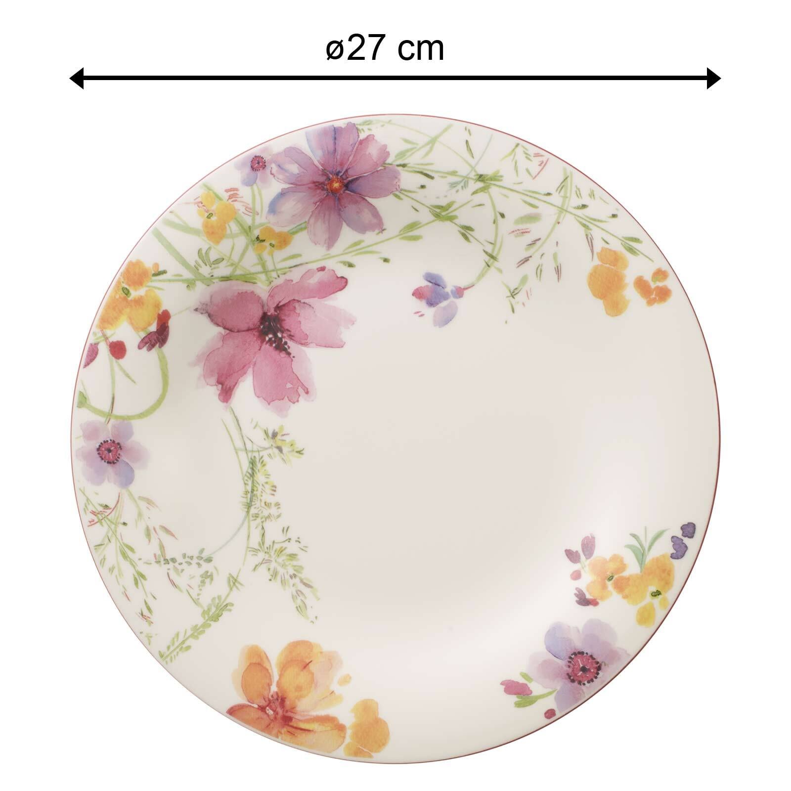 Villeroy & Boch Speiseteller »Speiseteller Mariefleur Basic ø 27 cm 6er Set bunt«