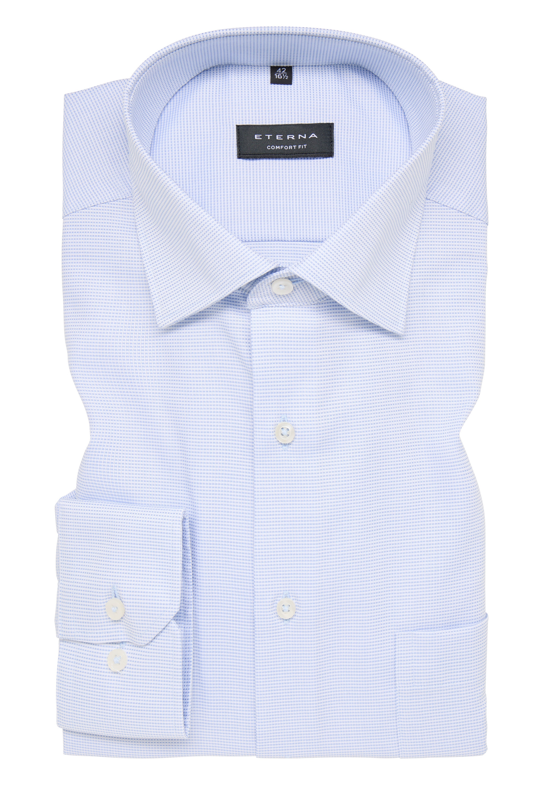 Eterna Langarmhemd »COMFORT FIT«, NON IRON (bügelfrei)