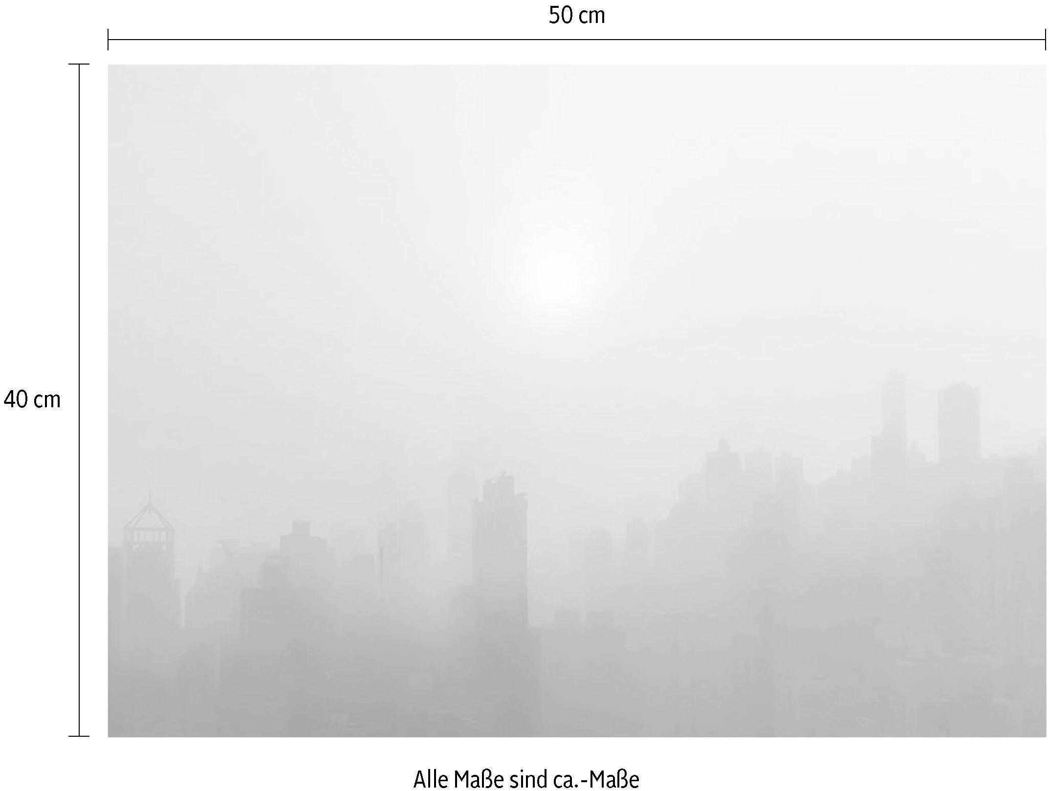 Komar Bild »City Dusk« Städte 1 Stk. tlg. Wandbild zur Dekoration - ohne Rahmen