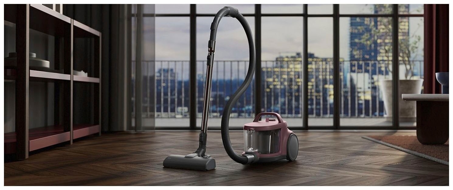 AEG Bodenstaubsauger »CLEAN 5000BEUTELLOSER STAUBSAUGER (AL51C1DRF)«, 1000 W, beutellos, hohe Saugleistung, kompakt, AllFloor-Bodendüse, waschbarer HEPA-Filter