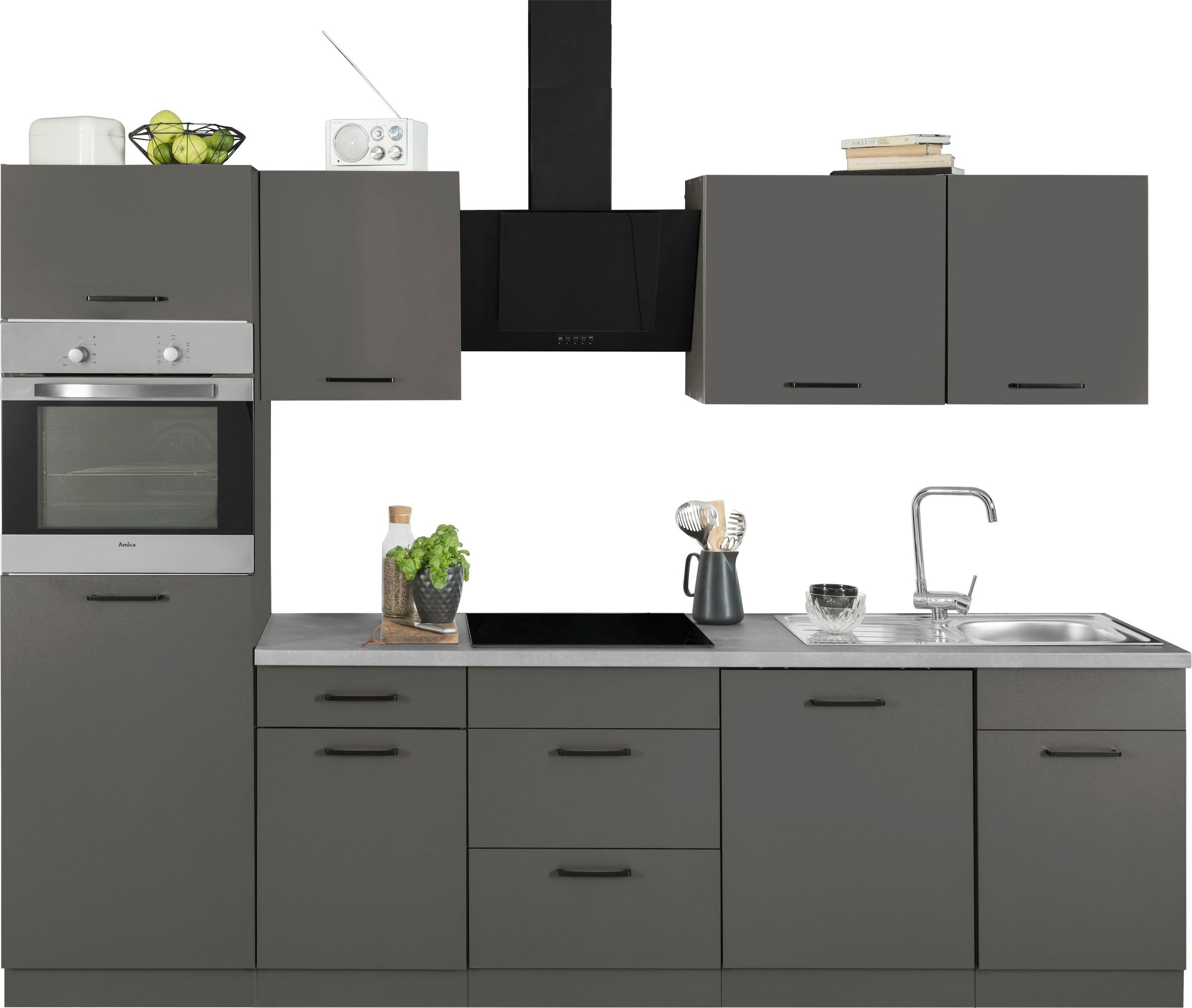 wiho Küchen Küchenzeile »Esbo«, ohne E-Geräte, Breite 280 cm online bei OTTO