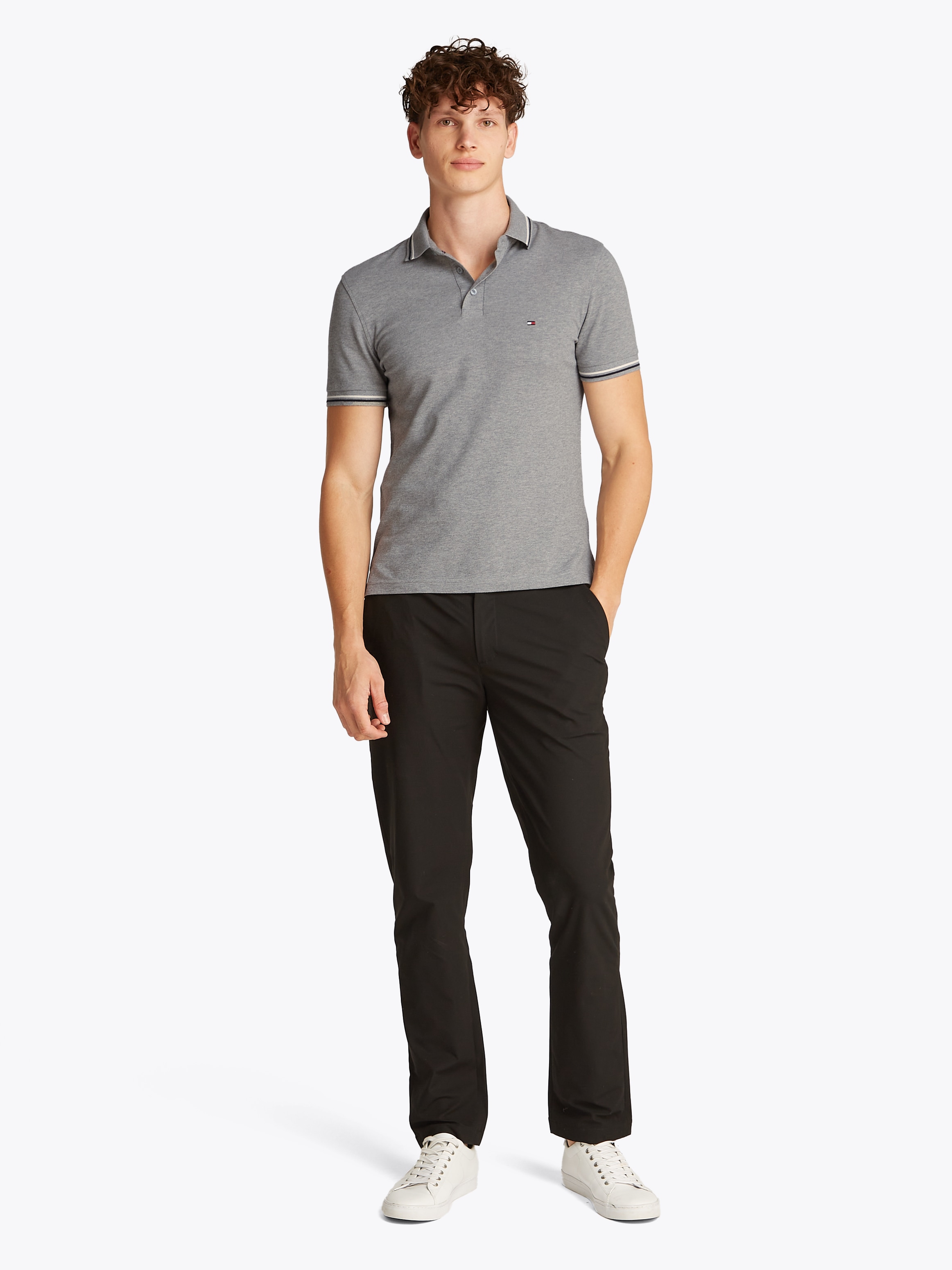 Tommy Hilfiger Poloshirt »TOMMY TIPPED SLIM POLO«