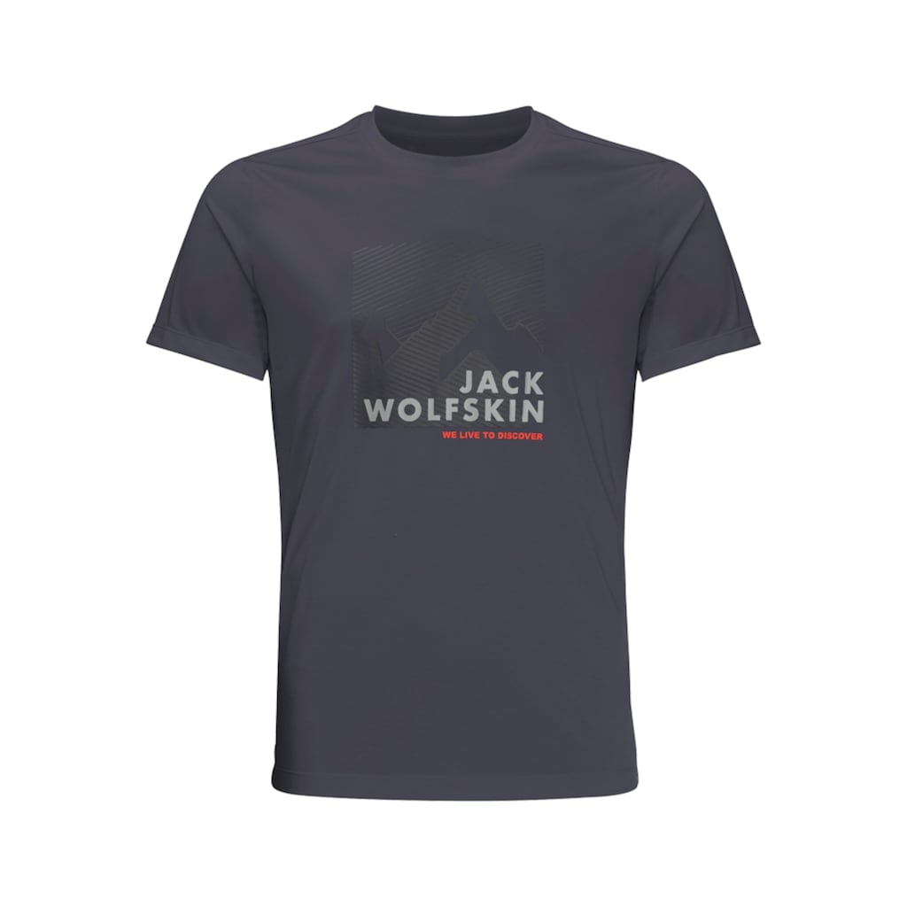 Jack Wolfskin Funktionsshirt »HIKING S/S GRAPHIC T M«