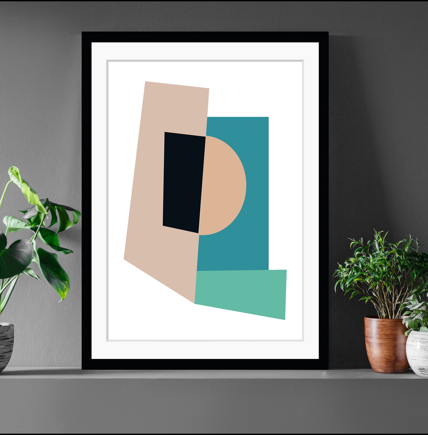 queence Bild »Eve« Abstrakt | Figuren | Gemälde | Kunst | Modern gerahmt, Abstrakt