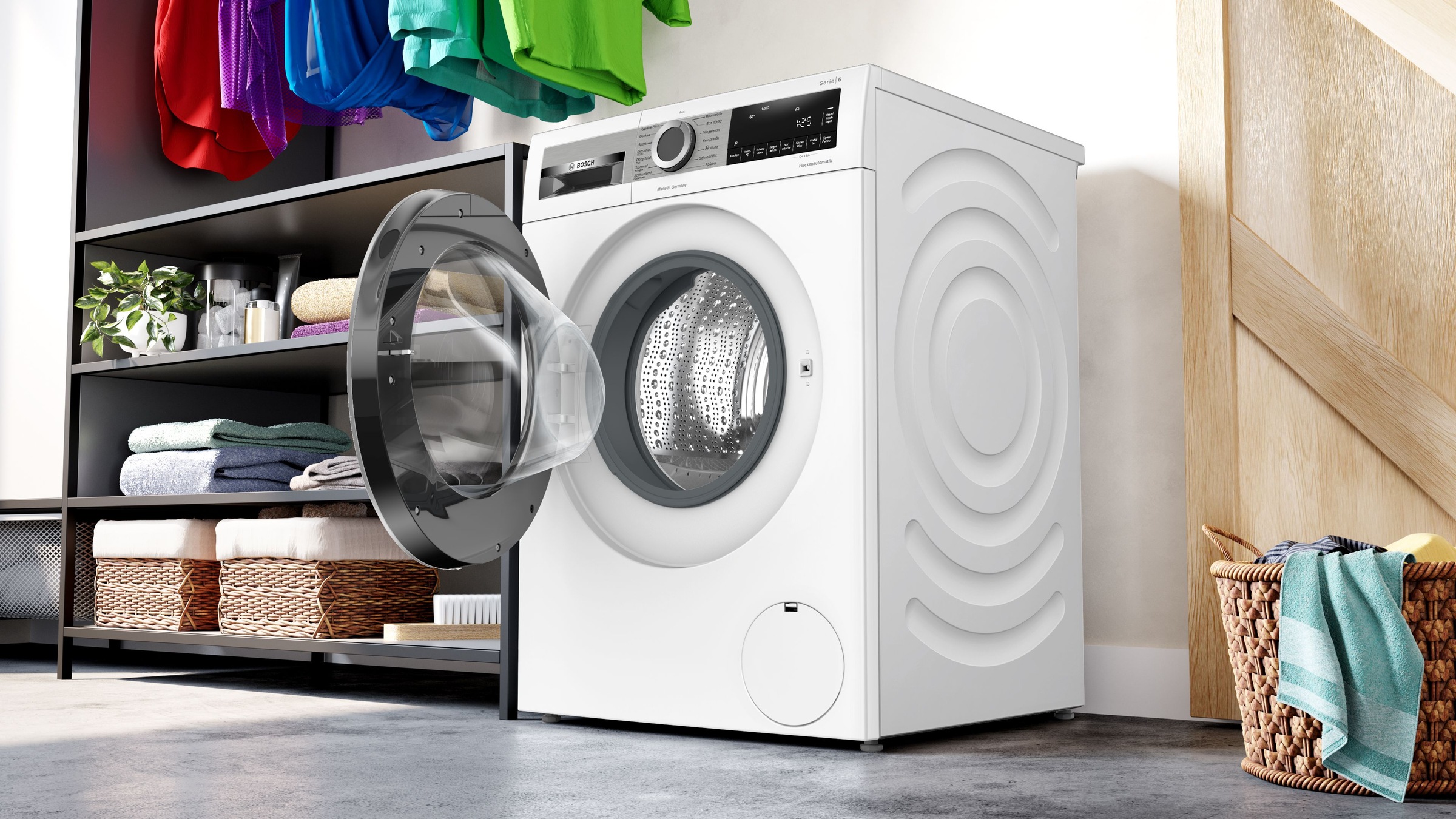 BOSCH Waschmaschine 6 »WGG244120«, 9 kg, 1400 U/min
