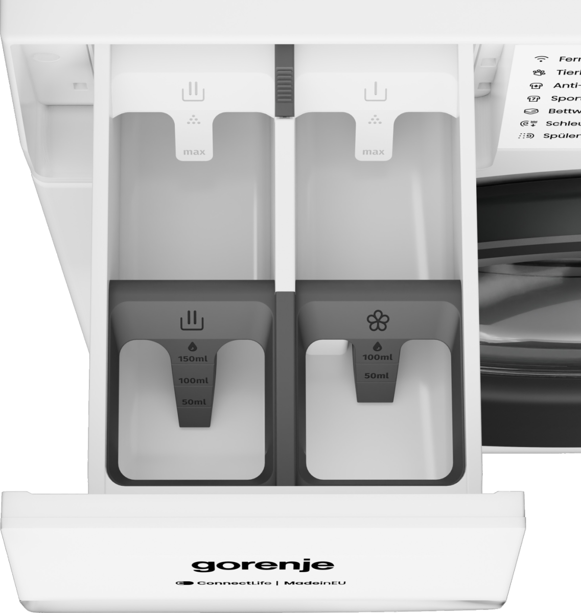 GORENJE Waschmaschine G400 »Wave G4S74A21« 7 kg 1400 U/min 20% besser als Energieklasse A, Trommelreinigungsprogramm