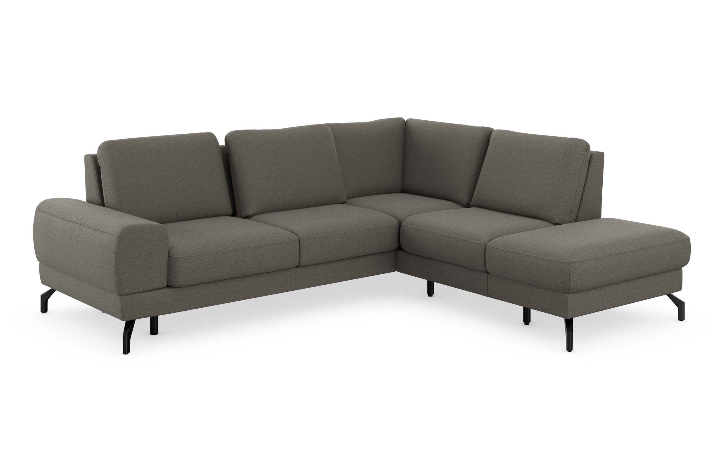 sit&more Ecksofa »Cinturo L-Form«, inklusive Sitztiefenverstellung und Federkern, Sitzhöhe 45 cm