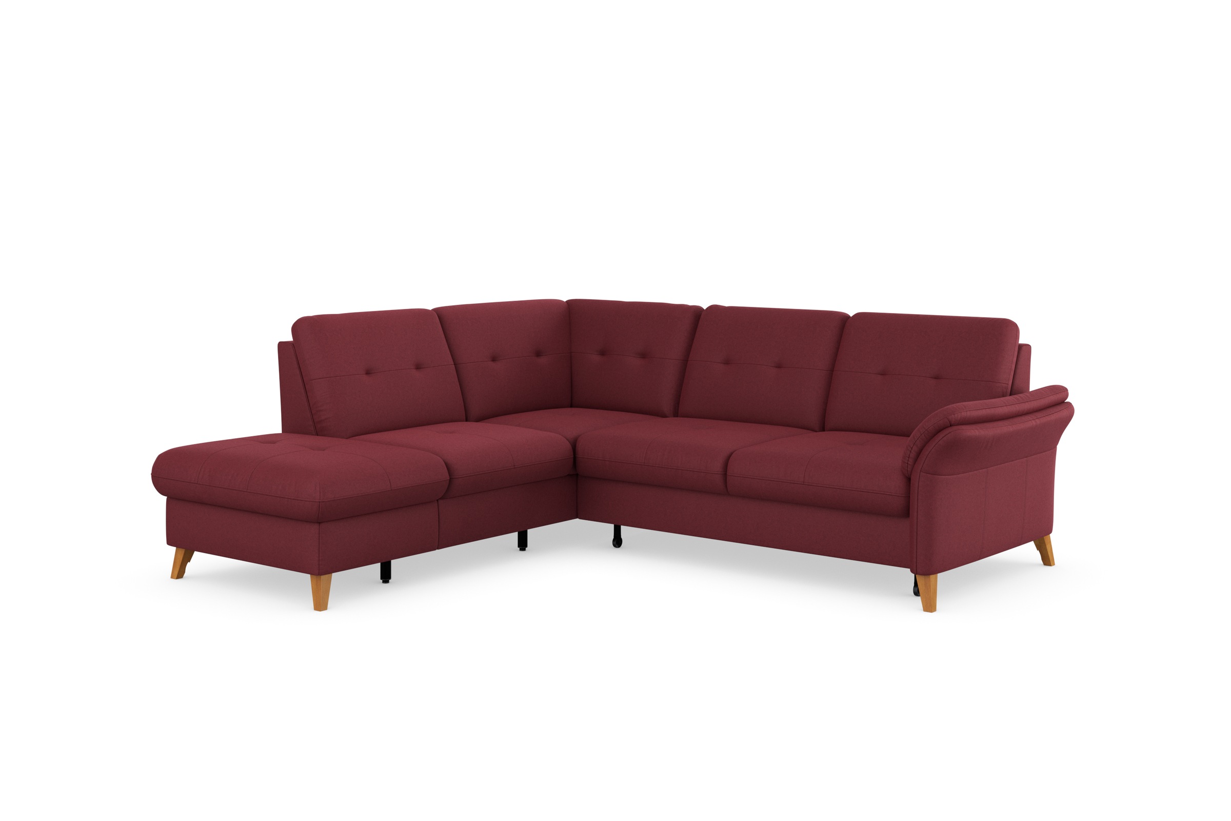 sit&more Ecksofa »Göteborg«, inkl. Sitztiefenverstellung, wahlweise mit Bettfunktion & Bettkasten
