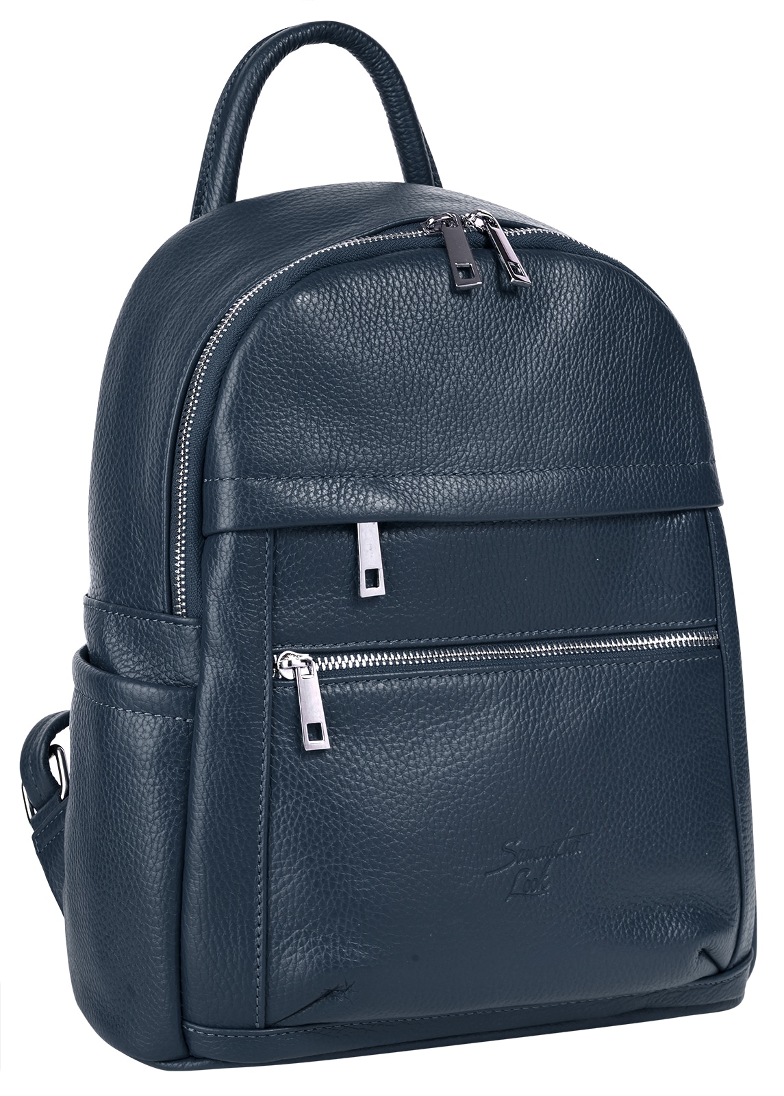 Samantha Look Cityrucksack echt Leder, Made in Italy