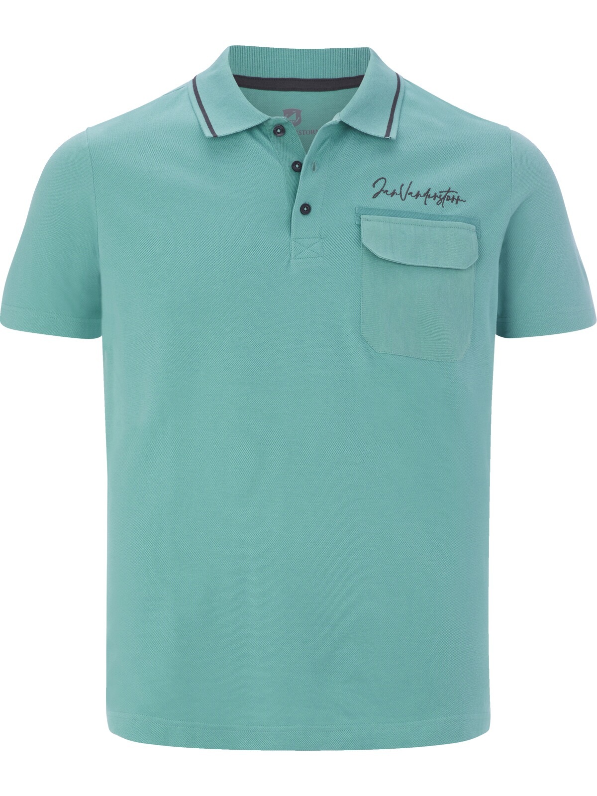 Jan Vanderstorm Poloshirt »Poloshirt STILTOR«, (1 tlg.)