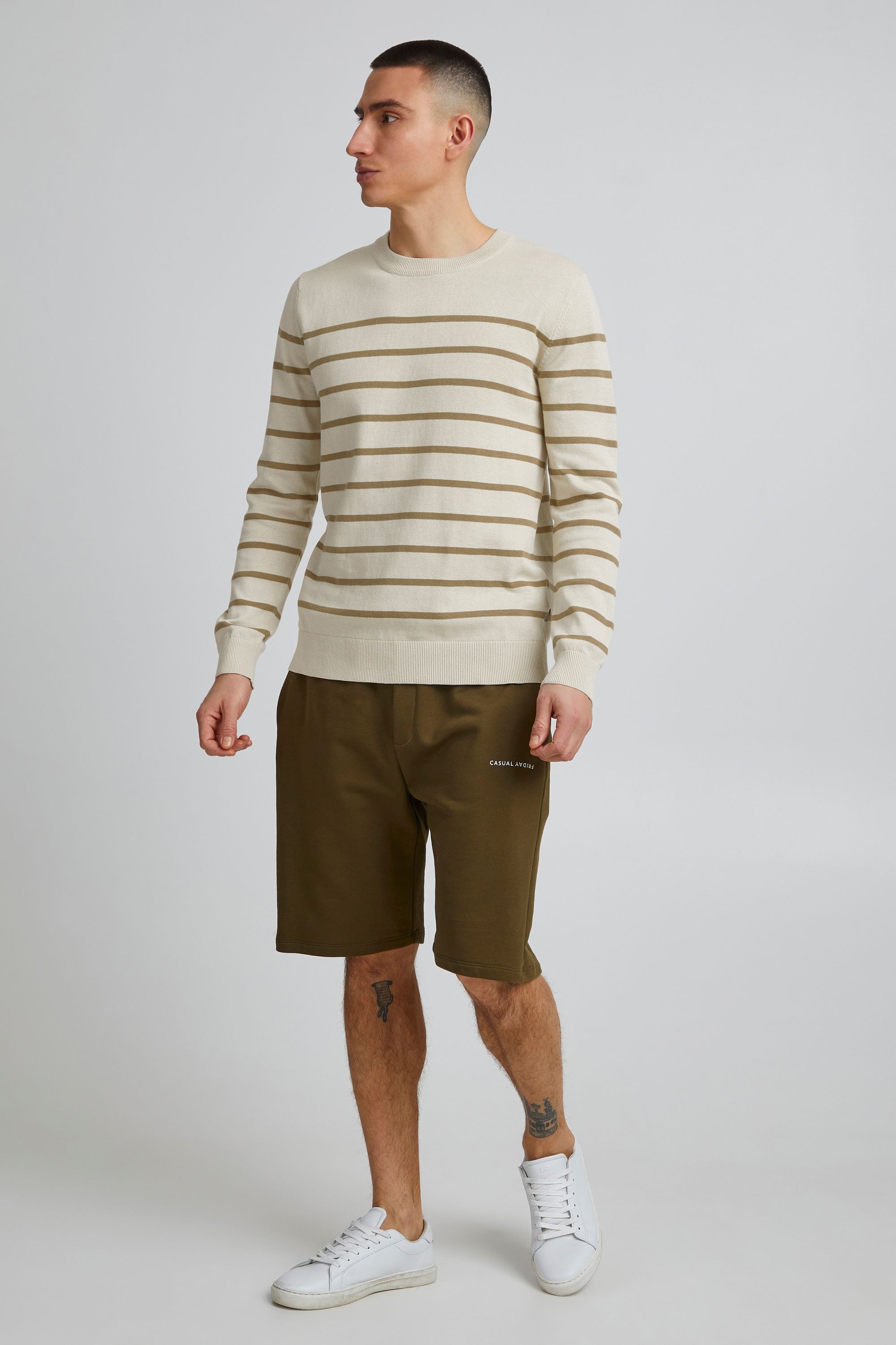 !Solid Strickfleece-Pullover »Strickpullover SDBrice«