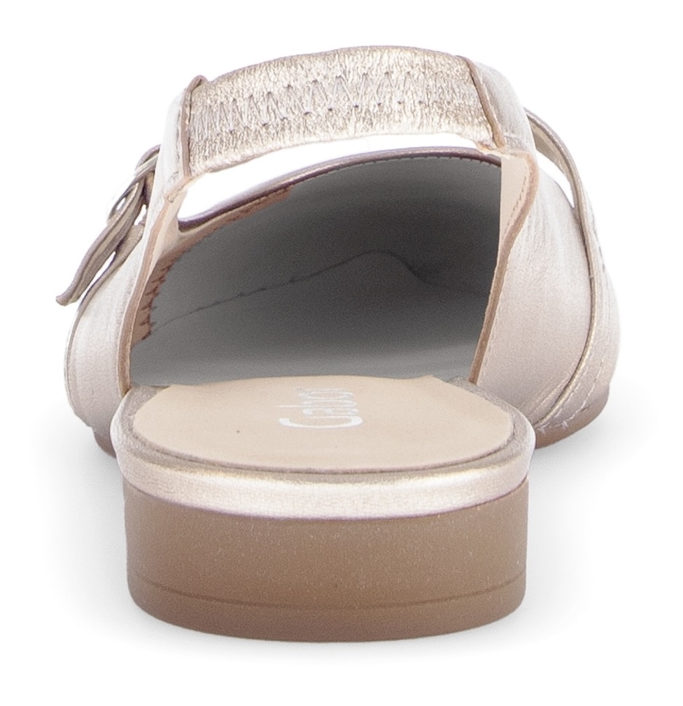 Gabor Slingpumps, Blockabsatz, Abendschuh, Businessschuh, elastisches Fersenriemchen